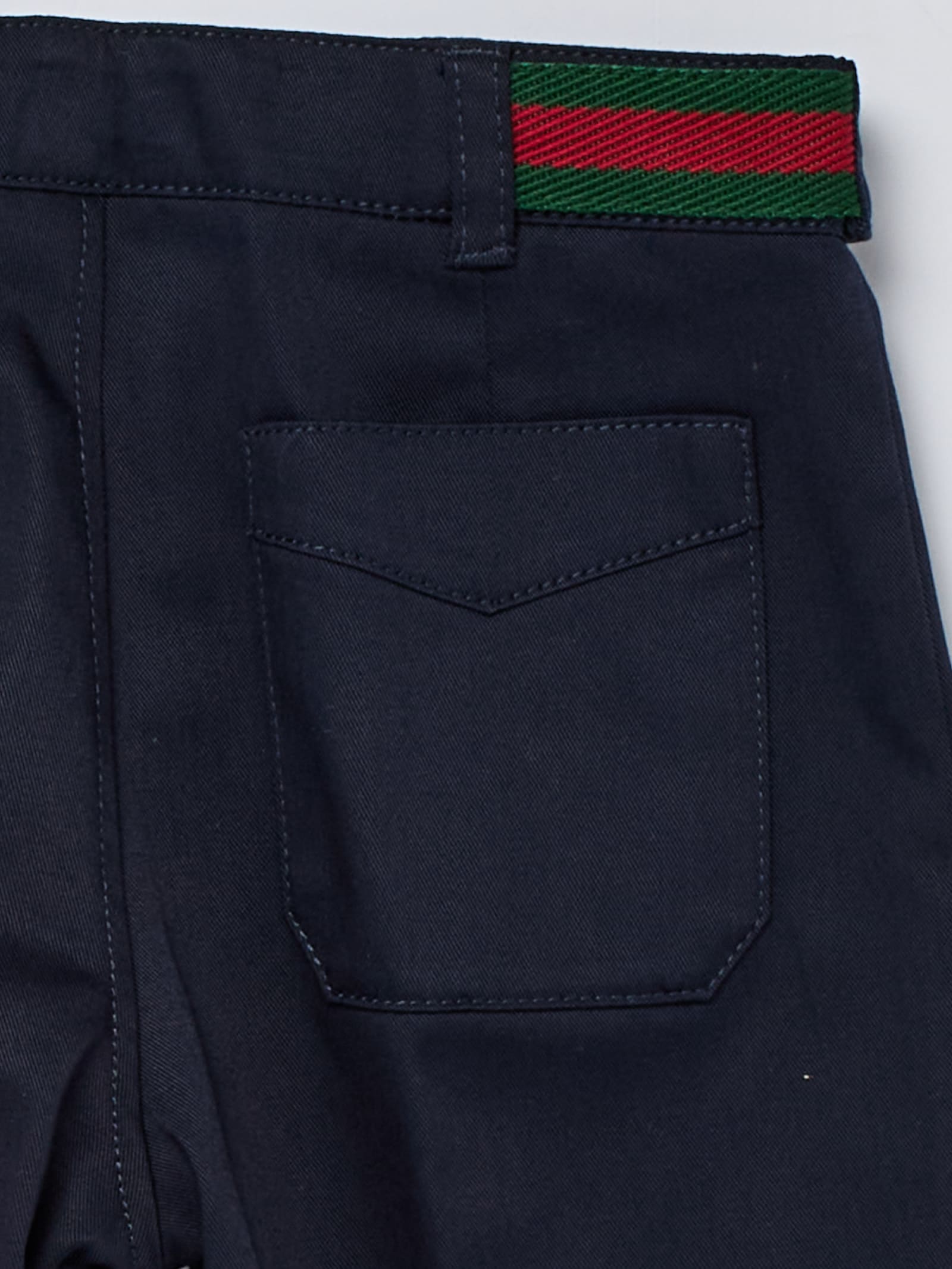 Shop Gucci Trousers Trousers In Blu