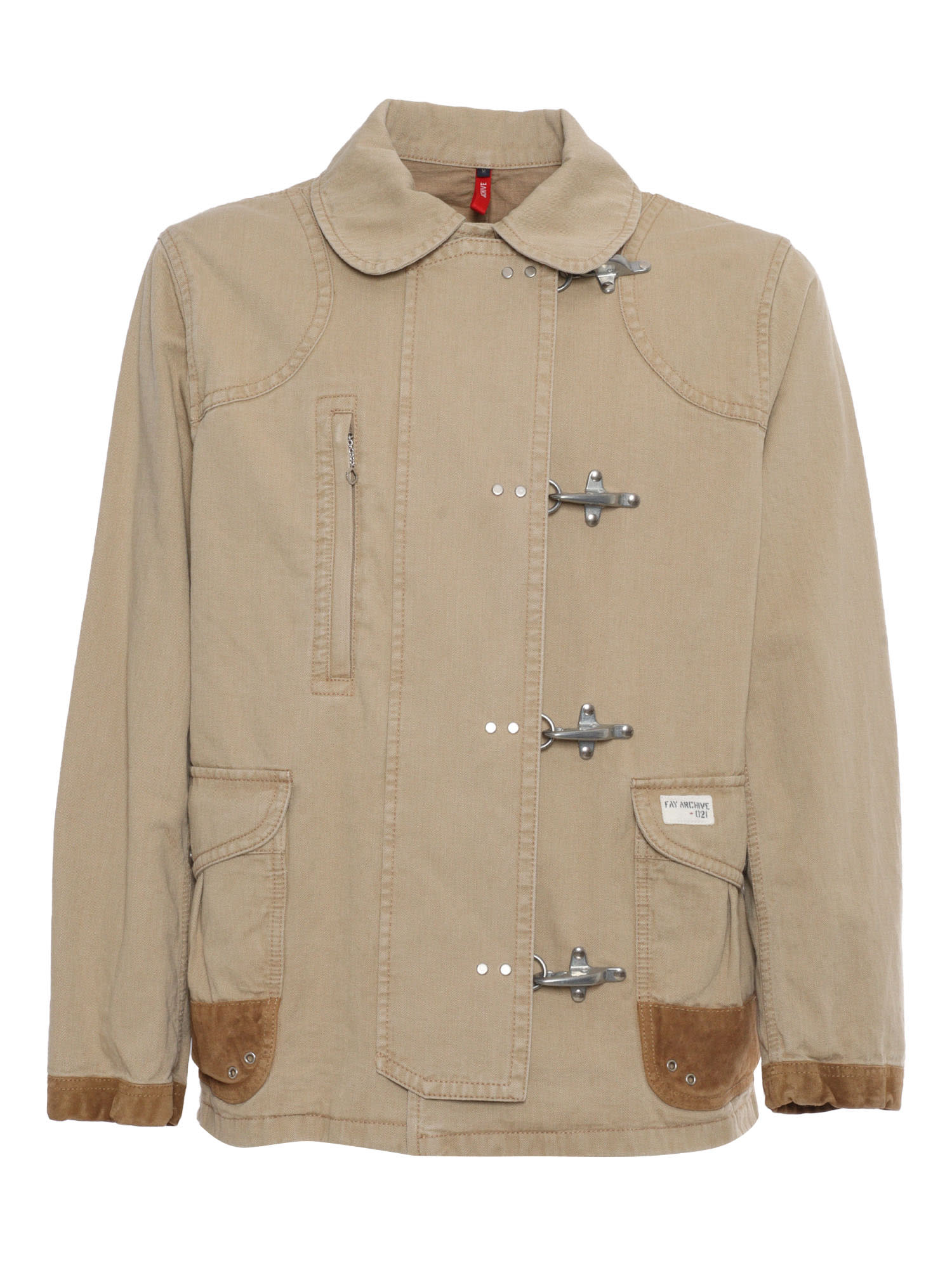 FAY BEIGE PEACOAT ARCHIVE