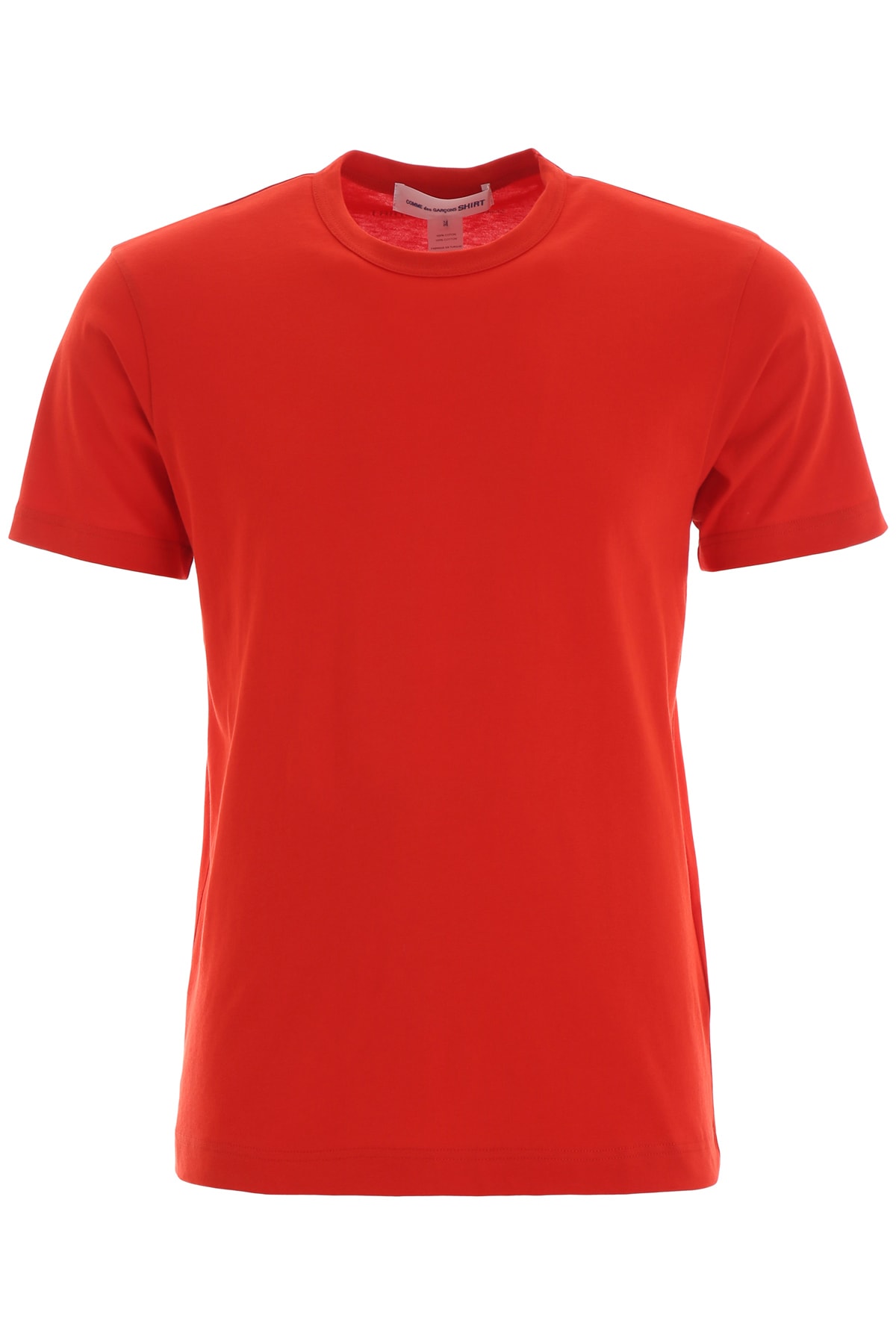 Comme Des Garçons Shirt Basic T-shirt In Red | ModeSens