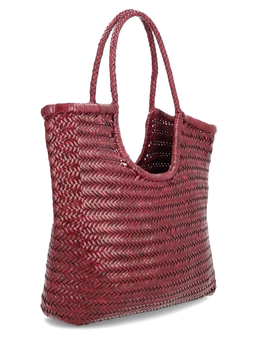 Dragon Diffusion Ns Diagonal Triple Jump Bag In Burgundy