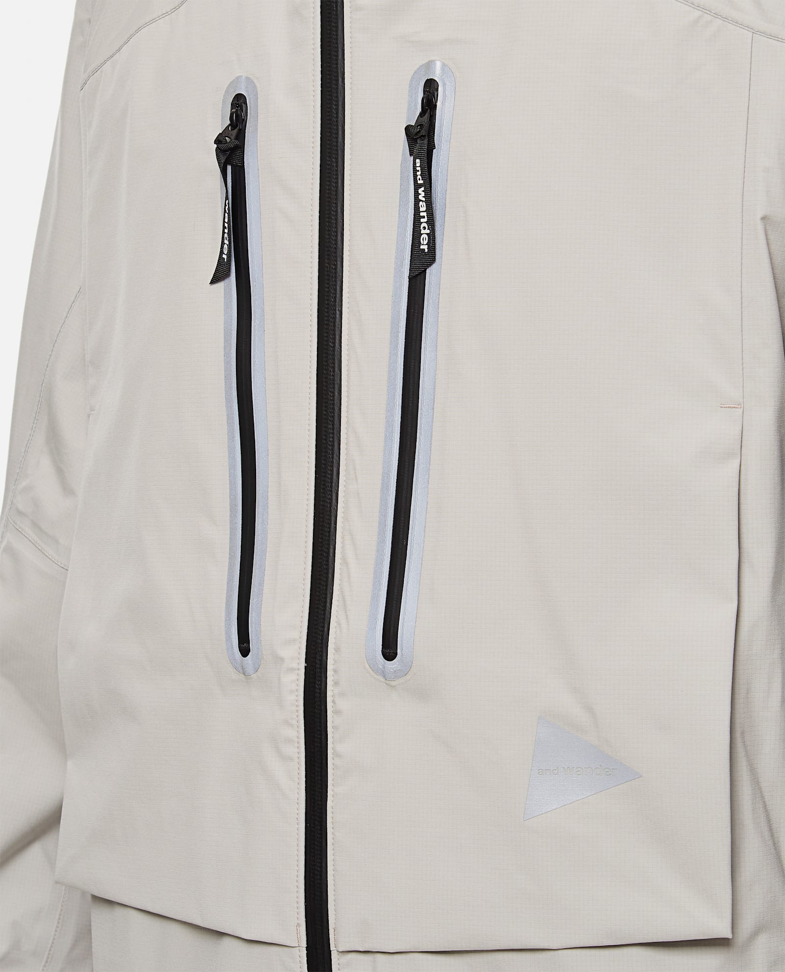 Shop And Wander Pertex Shield Rain Jacket In Grey