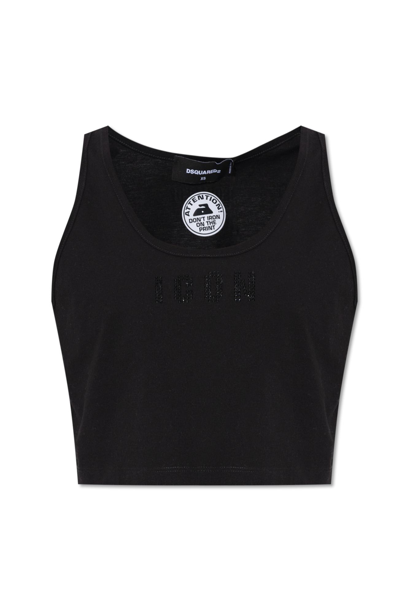 DSQUARED2 CROPPED TANK TOP
