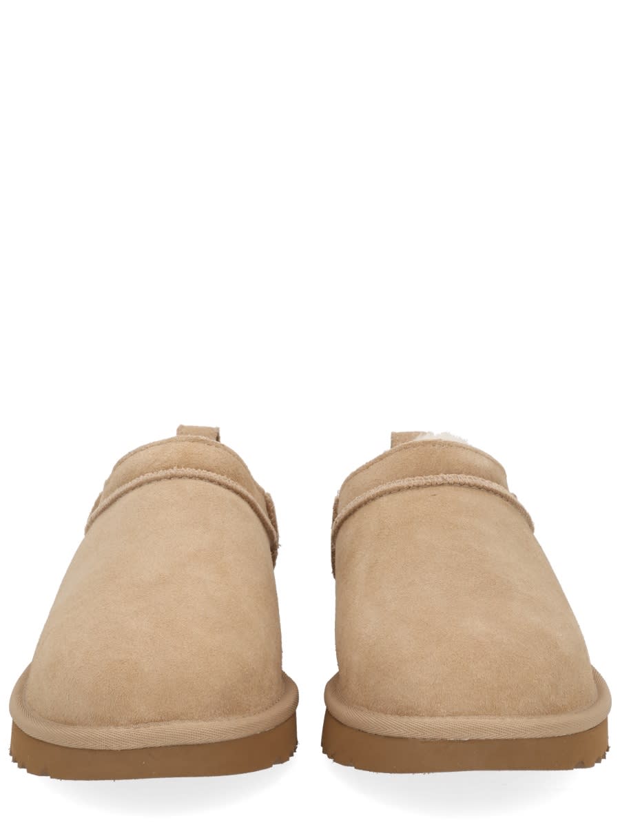 Ugg Mules " Classic Micro" In Nude