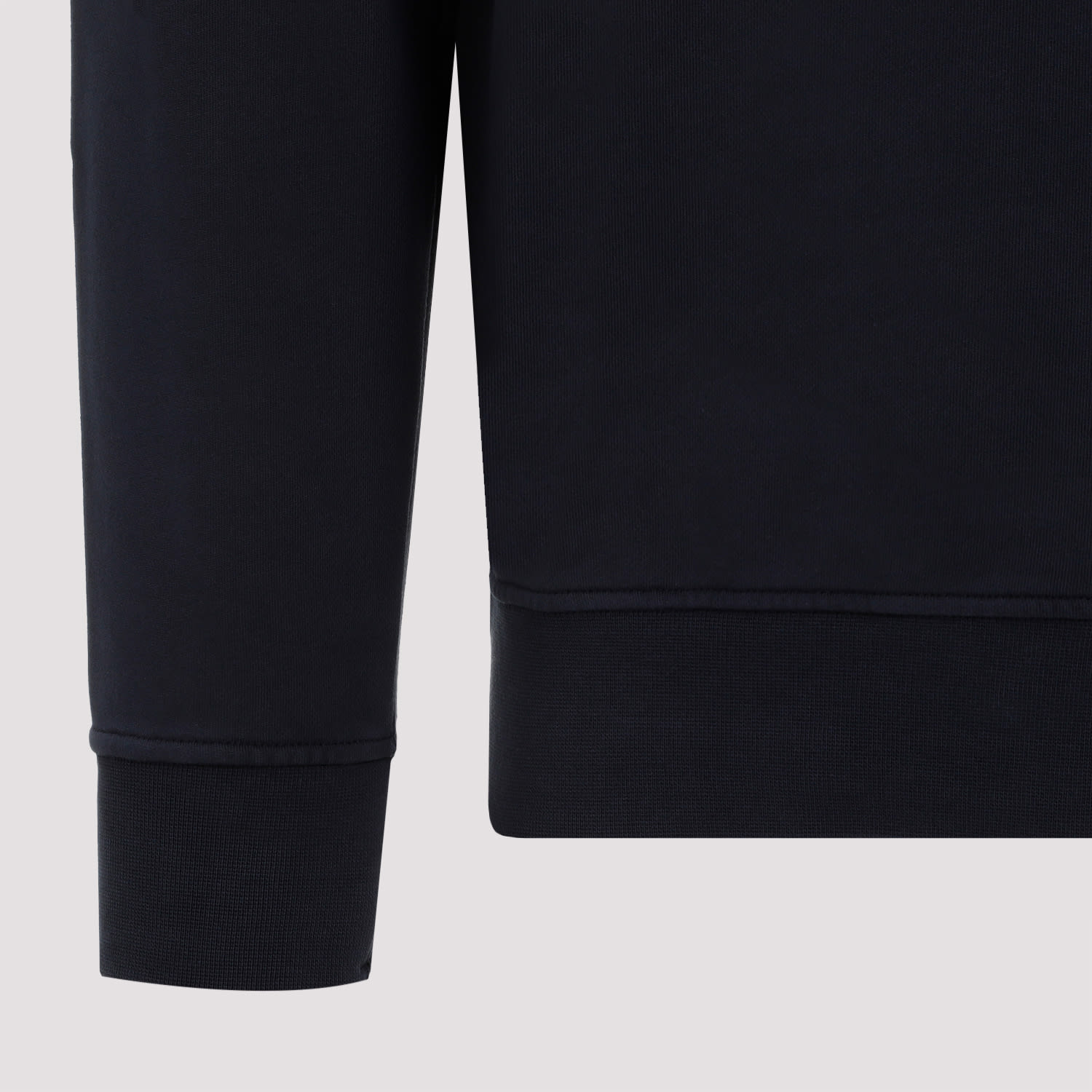 Shop Stone Island Compass Patch Crewneck Sweatshirt In Blue
