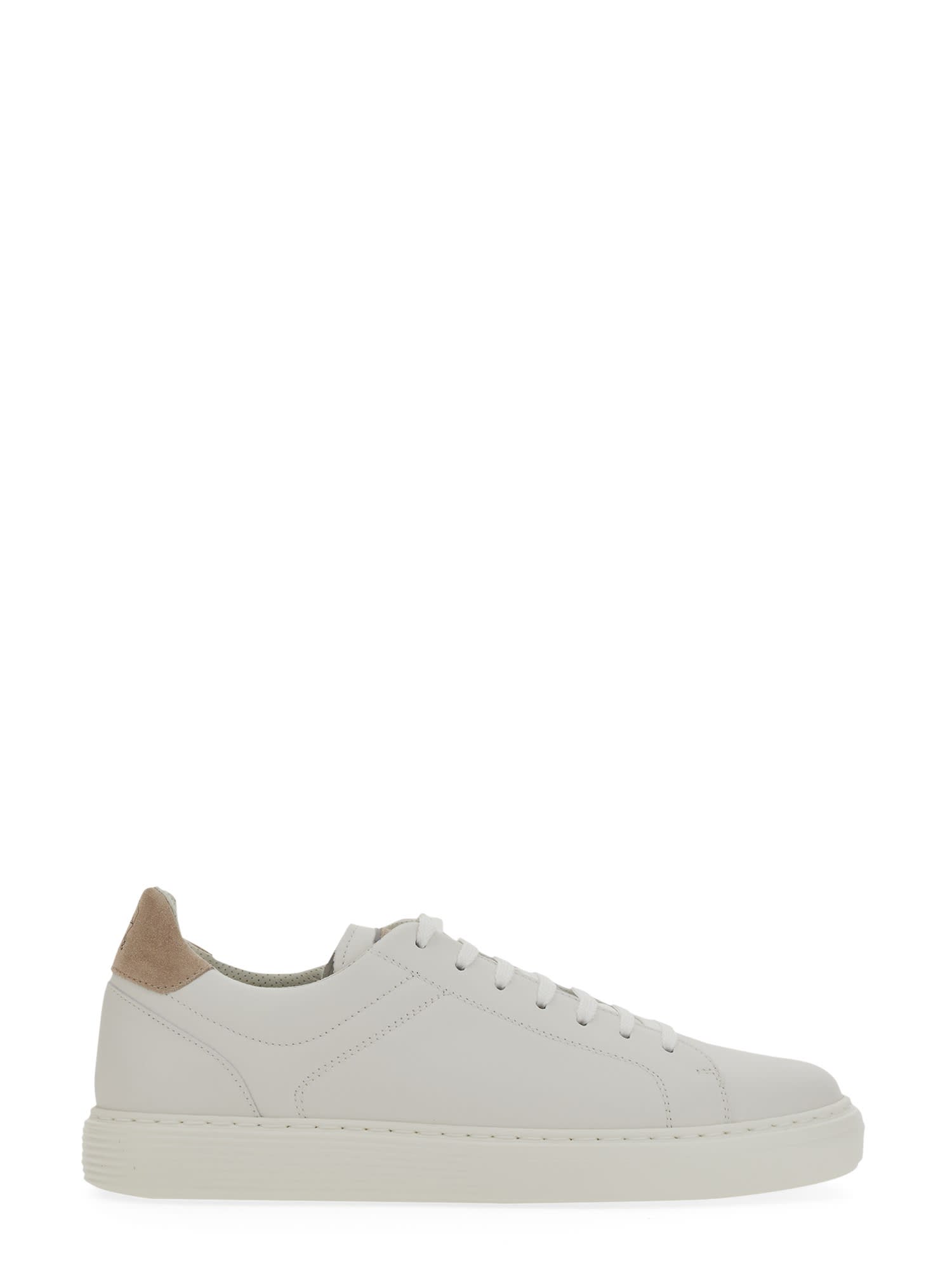 Brunello Cucinelli Semi-gloss Calfskin Sneaker