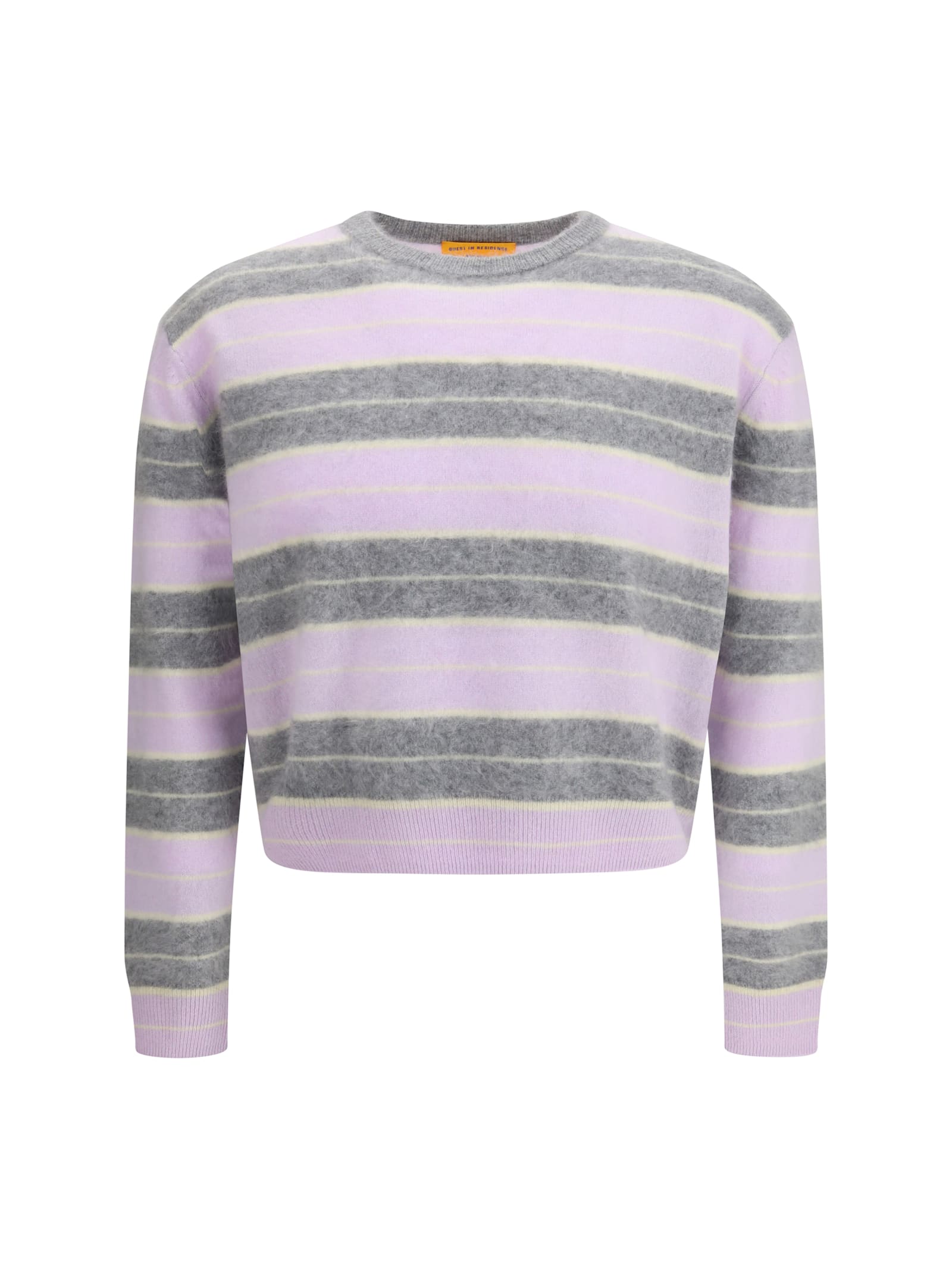 Guest In Residence Cashmere Sweater With Striped Pattern In Multi