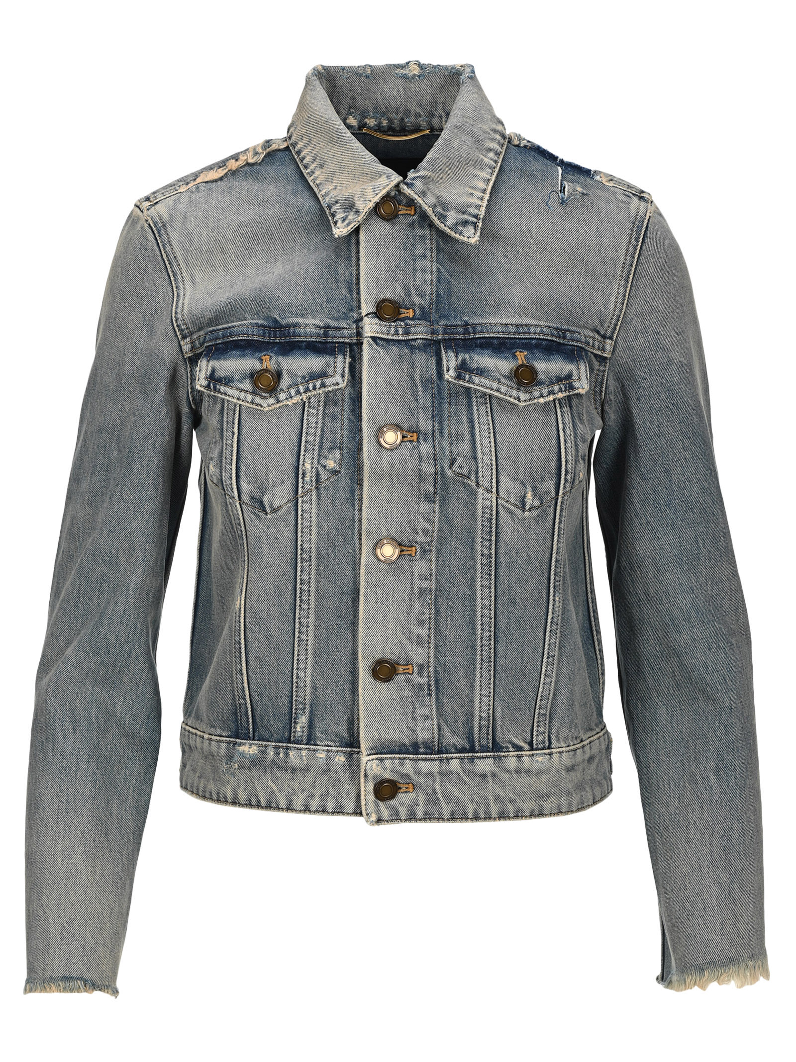 blue saint denim jacket