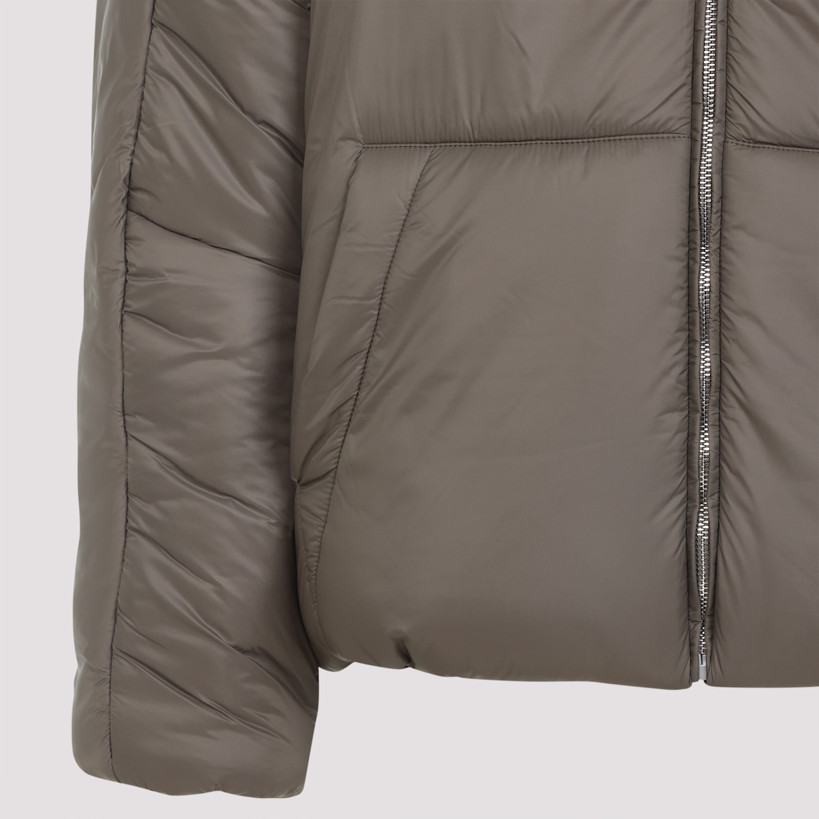 Mordecai Padded Casual Jacket With Modern Fit In Gray
