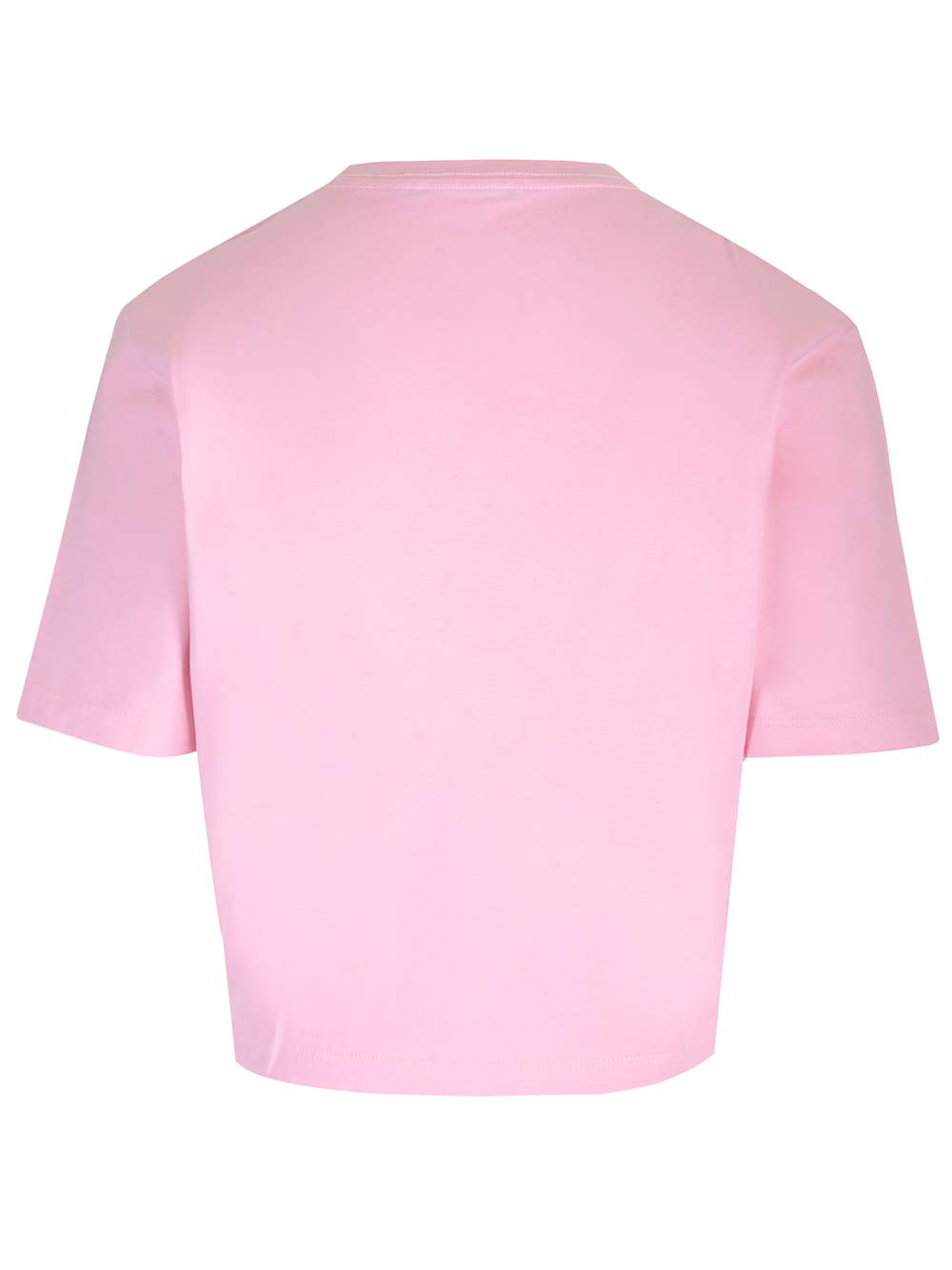 Shop Versace Safety Pin Detail T-shirt In Pink