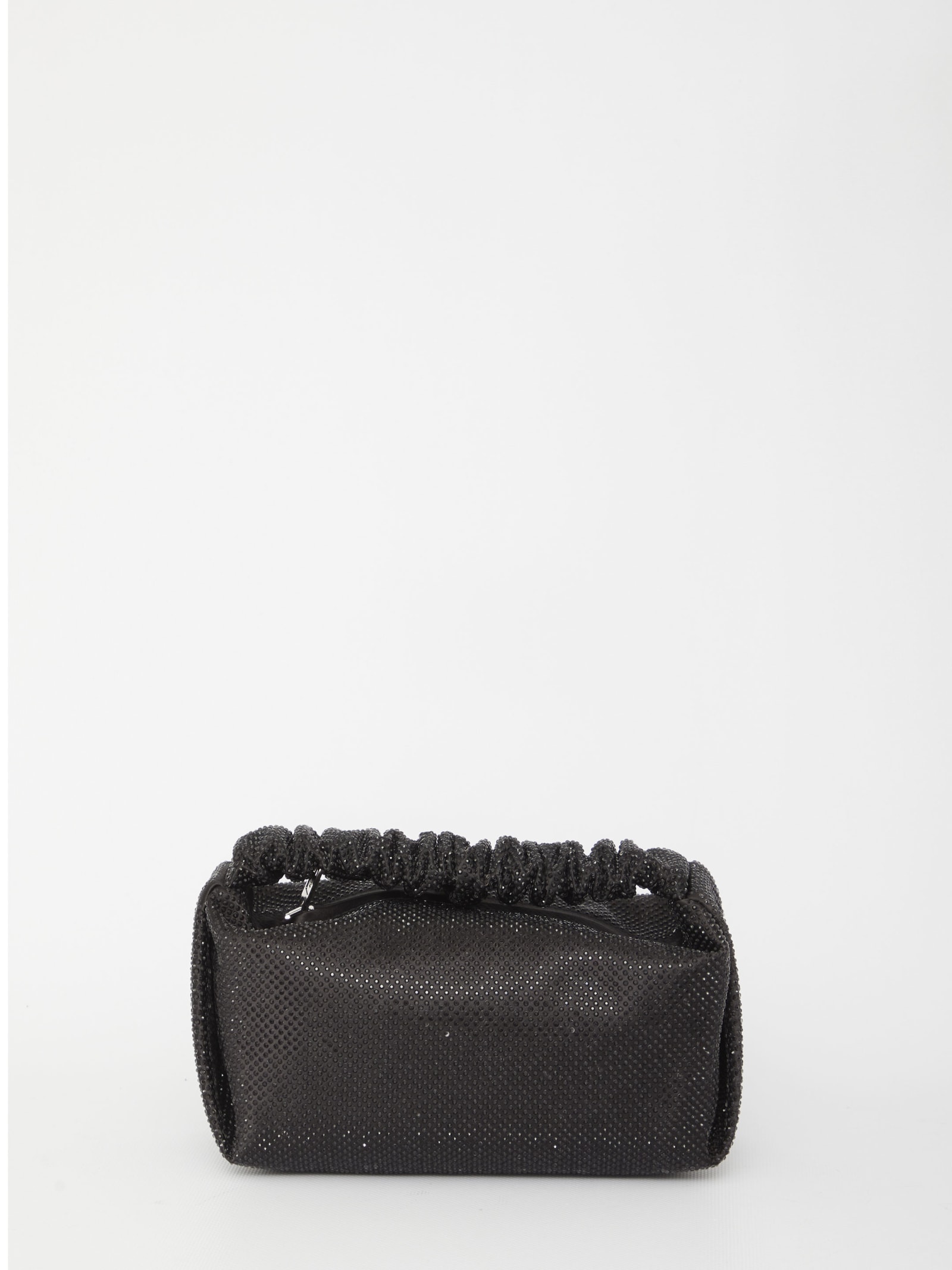Alexander Wang Scrunchie Mini Bag In Black