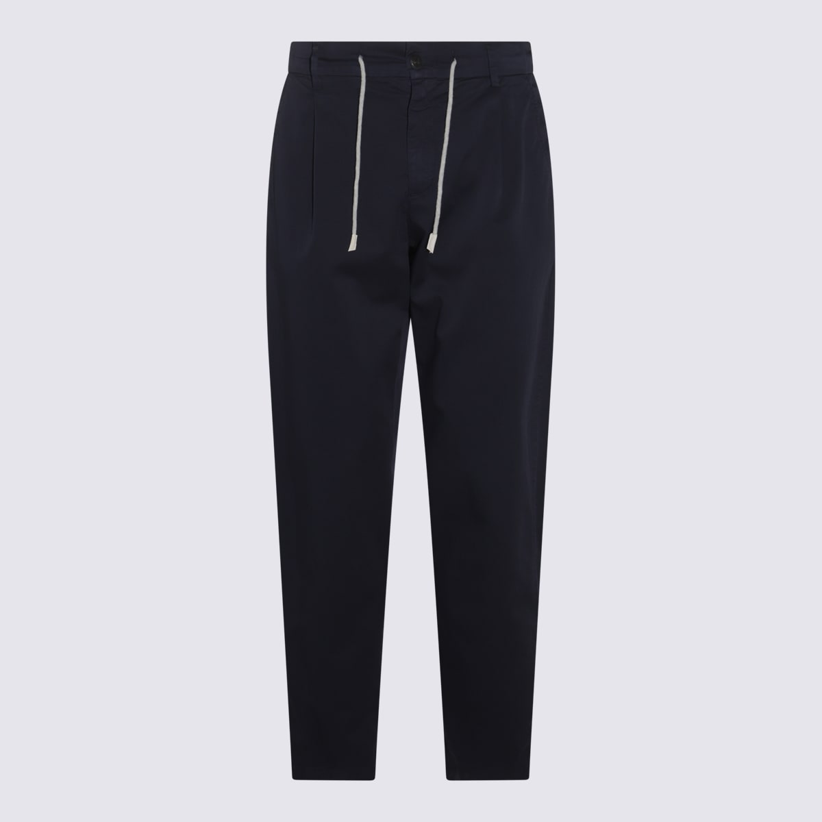 Navy Cotton Pants