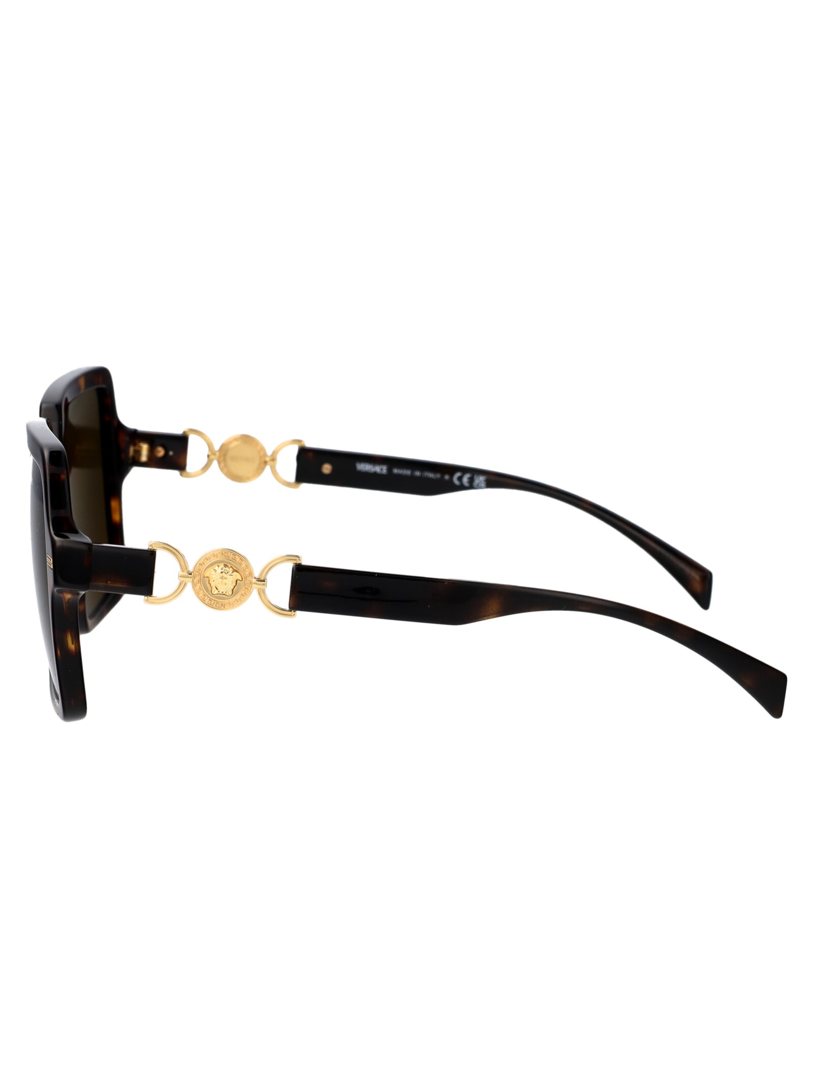 Shop Versace 0ve4441 Sunglasses In 108/73 Havana