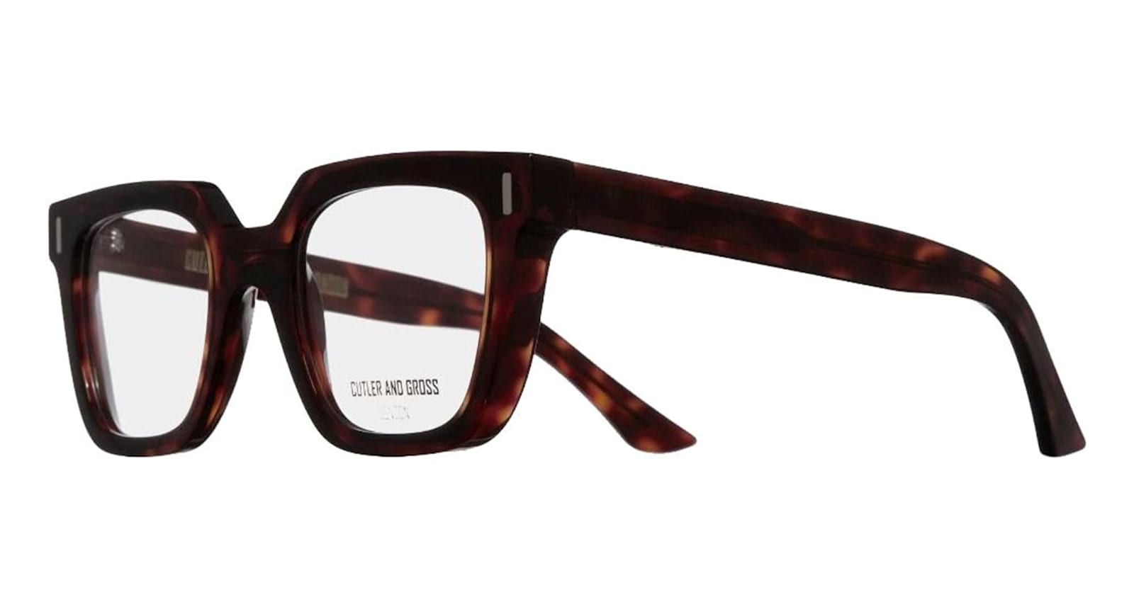 Cutler And Gross 1305 - Dark Turtle Rx Glasses In Brown