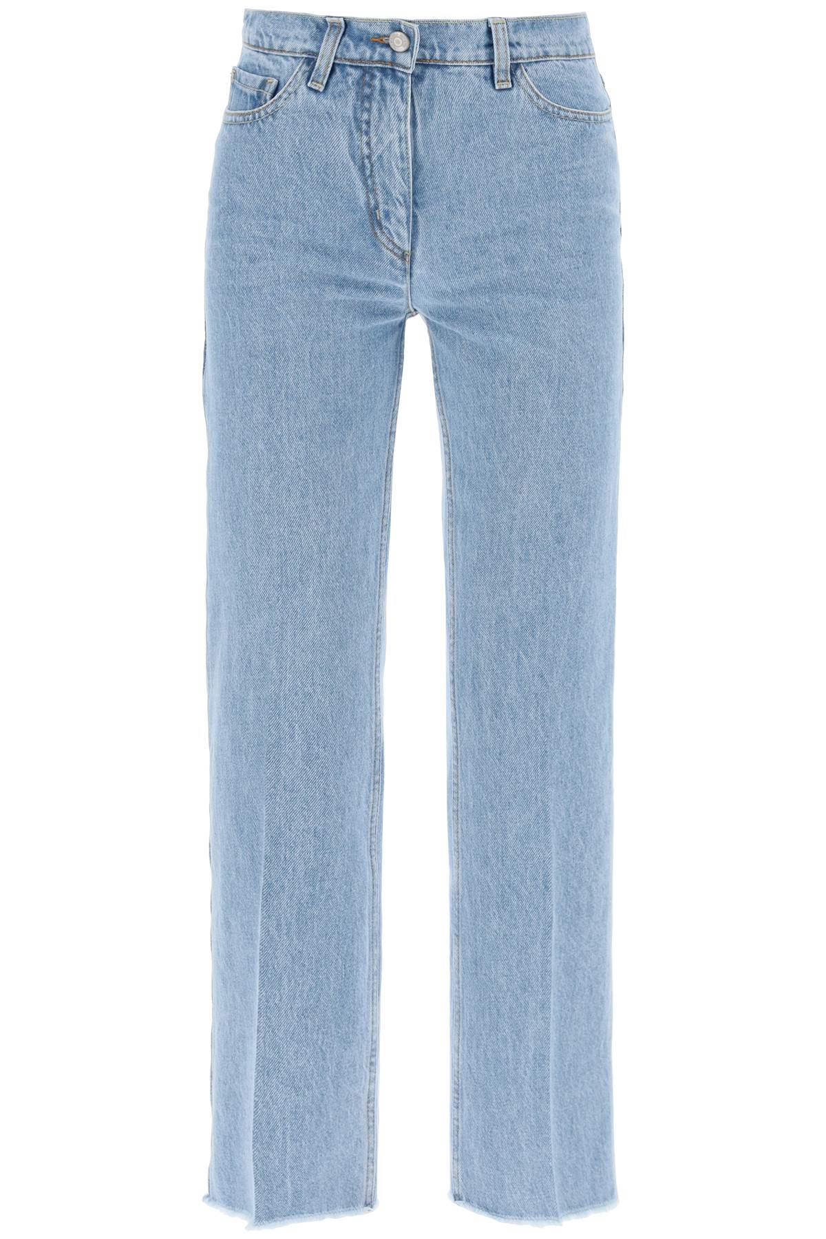 Low-waisted Cropped Jeans