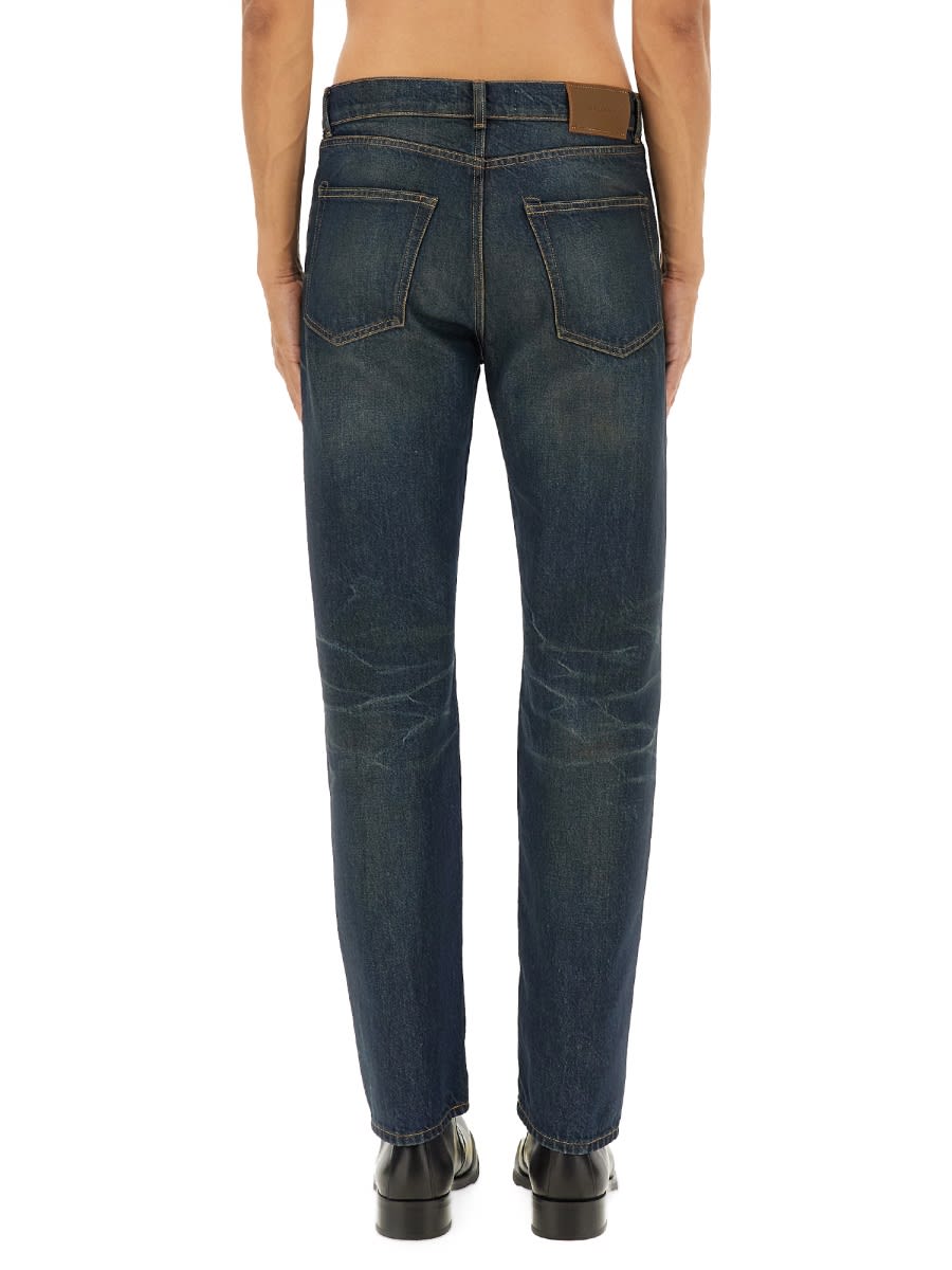 Our Legacy Pants First Cut In Blue