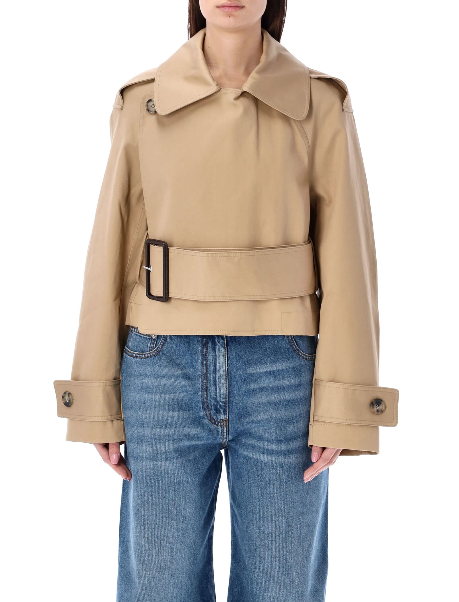 JW ANDERSON CROPPED TRENCH JACKET