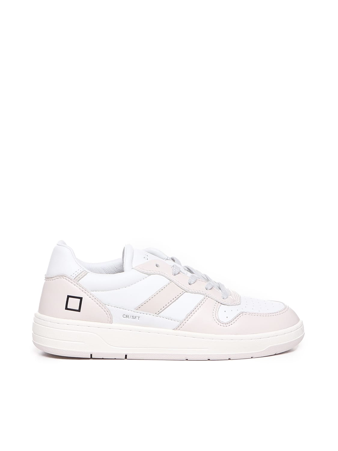 Shop Date Court 2.0 Soft Sneakers In White-pink