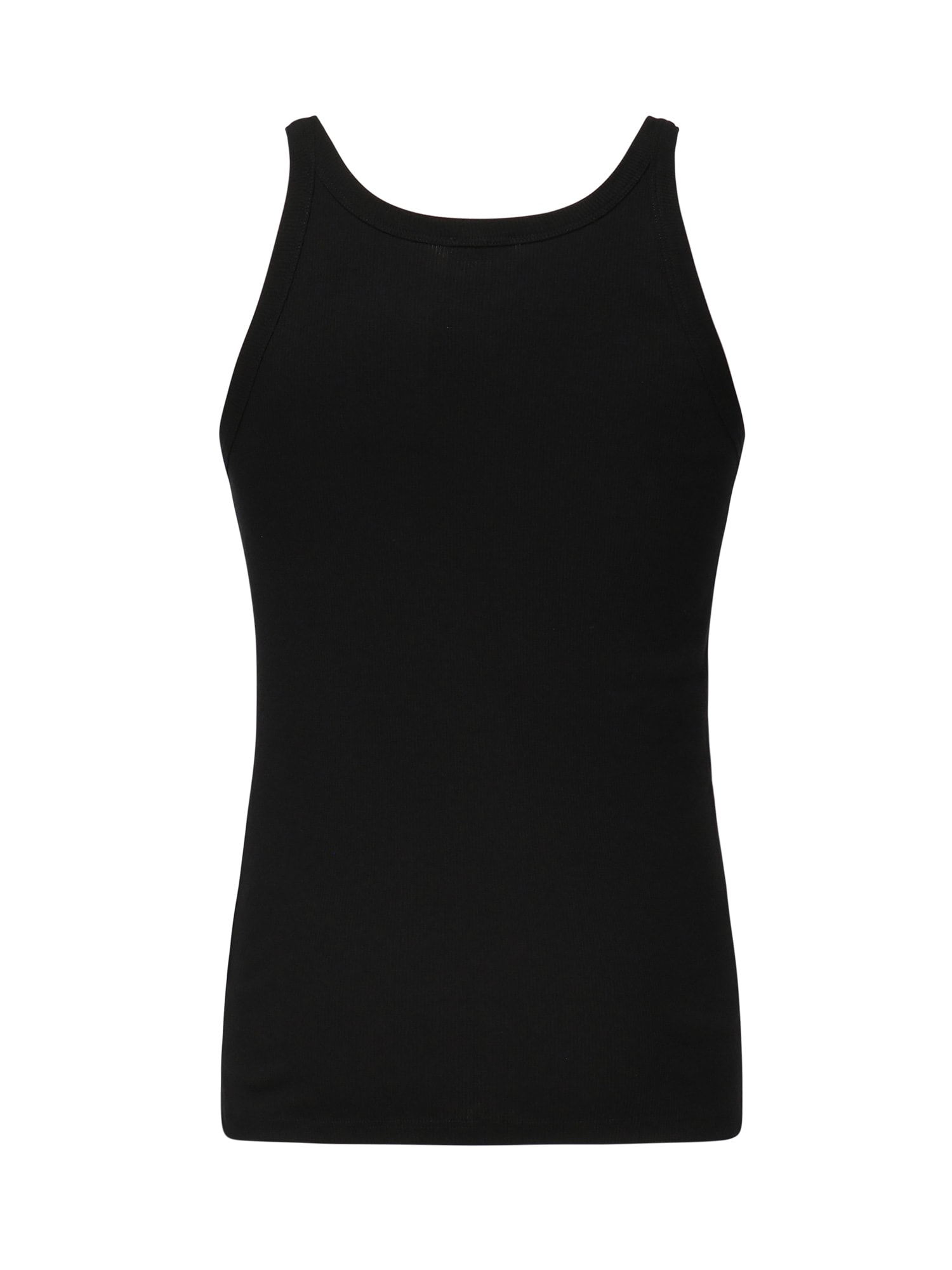 Dolce & Gabbana Marcello Ribbed Tank Top In Black