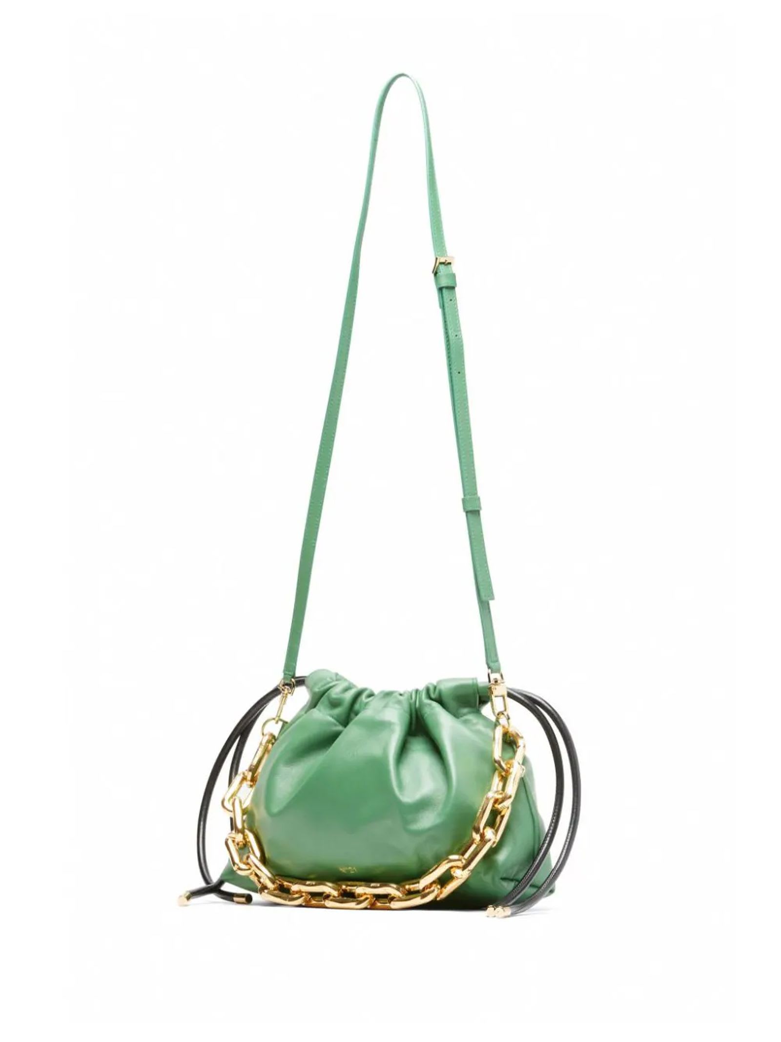 N°21 Eva Leather Crossbody Bag in Green