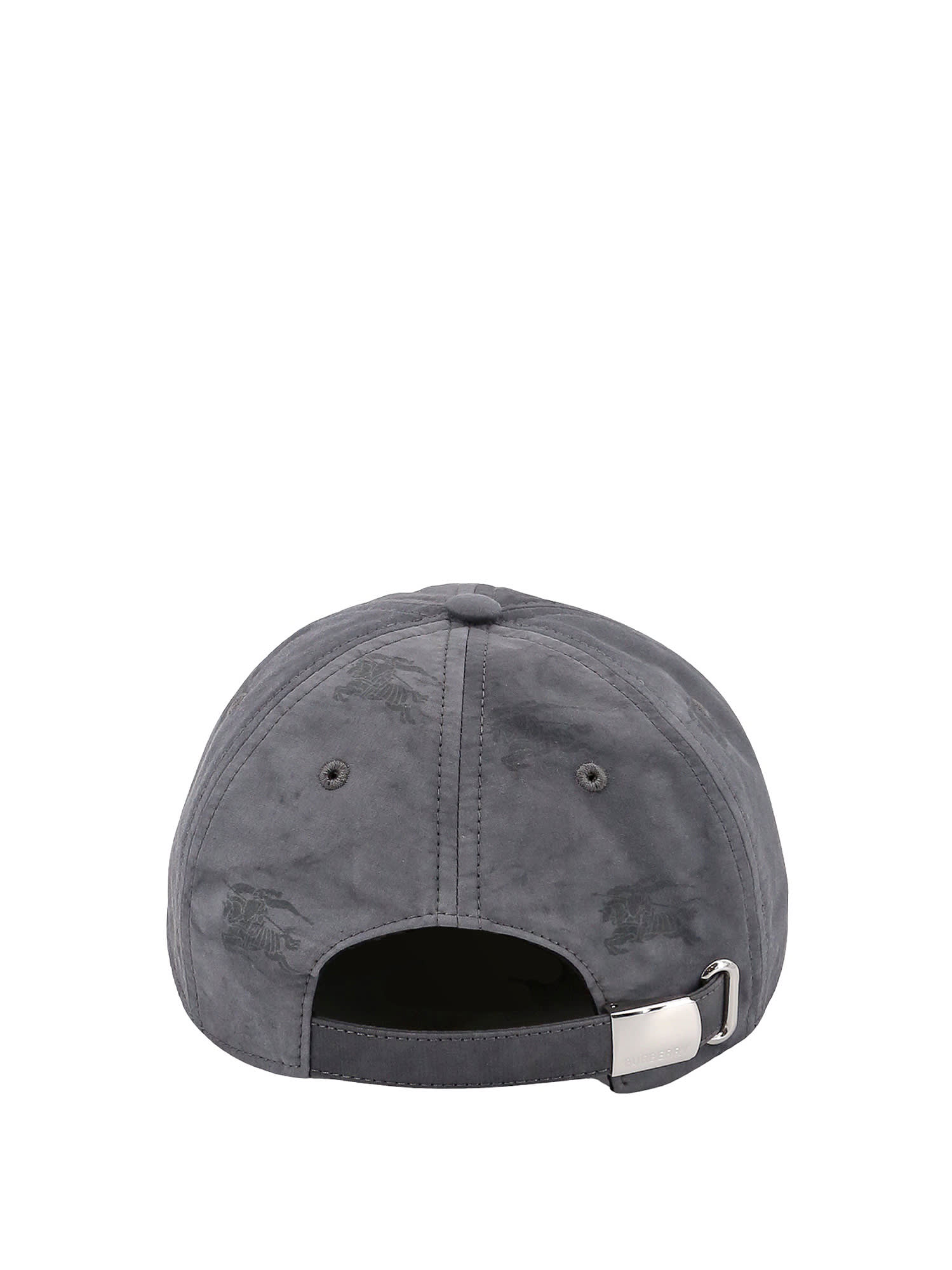 Shop Burberry Hat In Grey