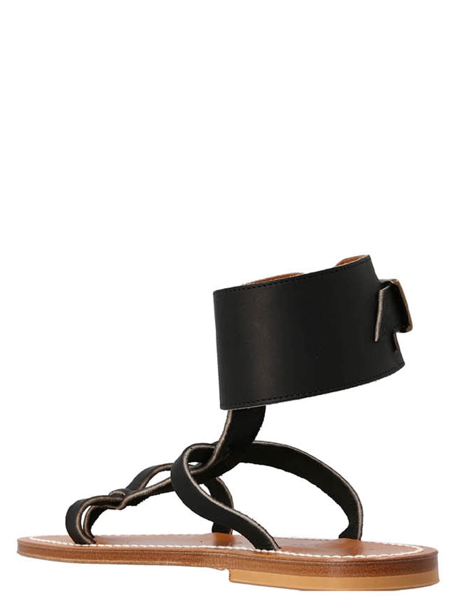 Kjacques Sandali Bassi K. Jacques Donna Colore Nero In Black