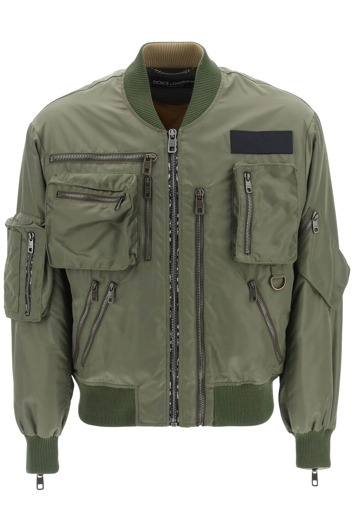 Dolce & Gabbana Multi-zip Bomber Jacket