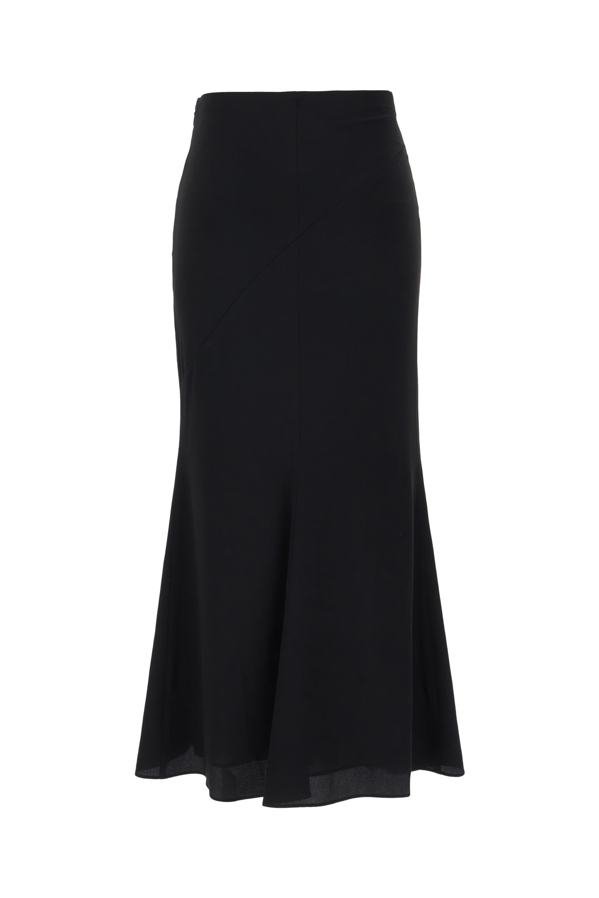 Isabel Marant Katae Flared Midi Skirt In Black