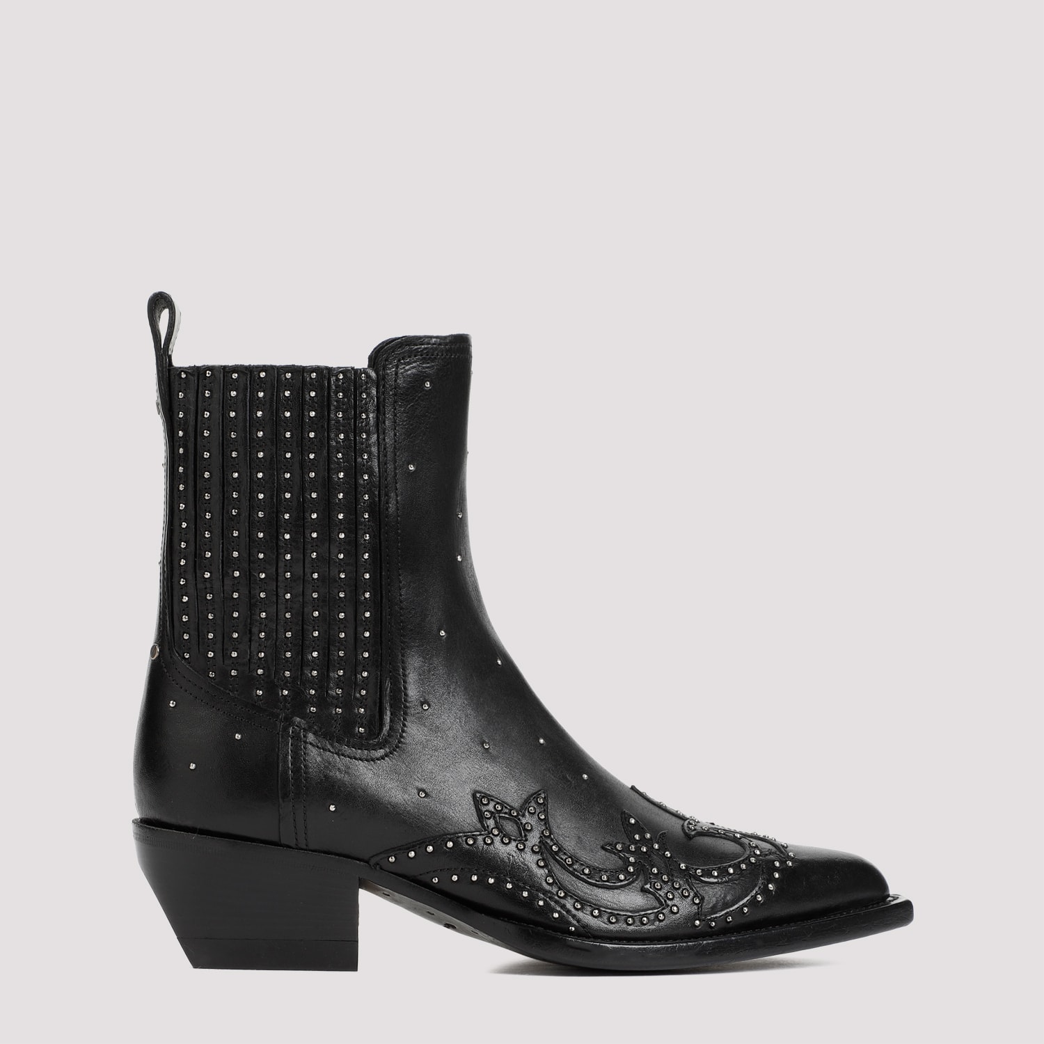 Shop Golden Goose Debbie Beatles Boots In Black