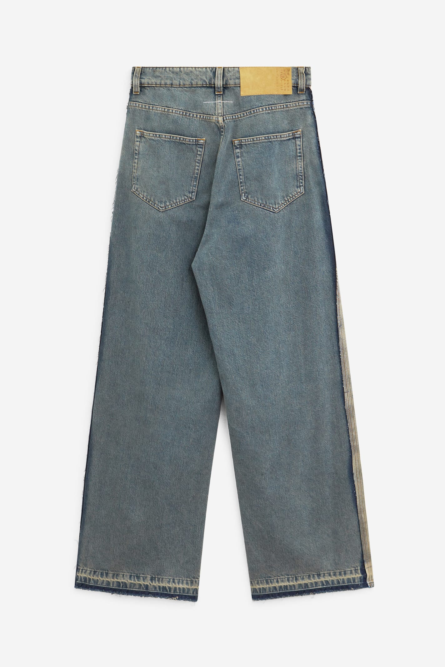 Mm6 Maison Margiela 5 Pocket Jeans In Blue