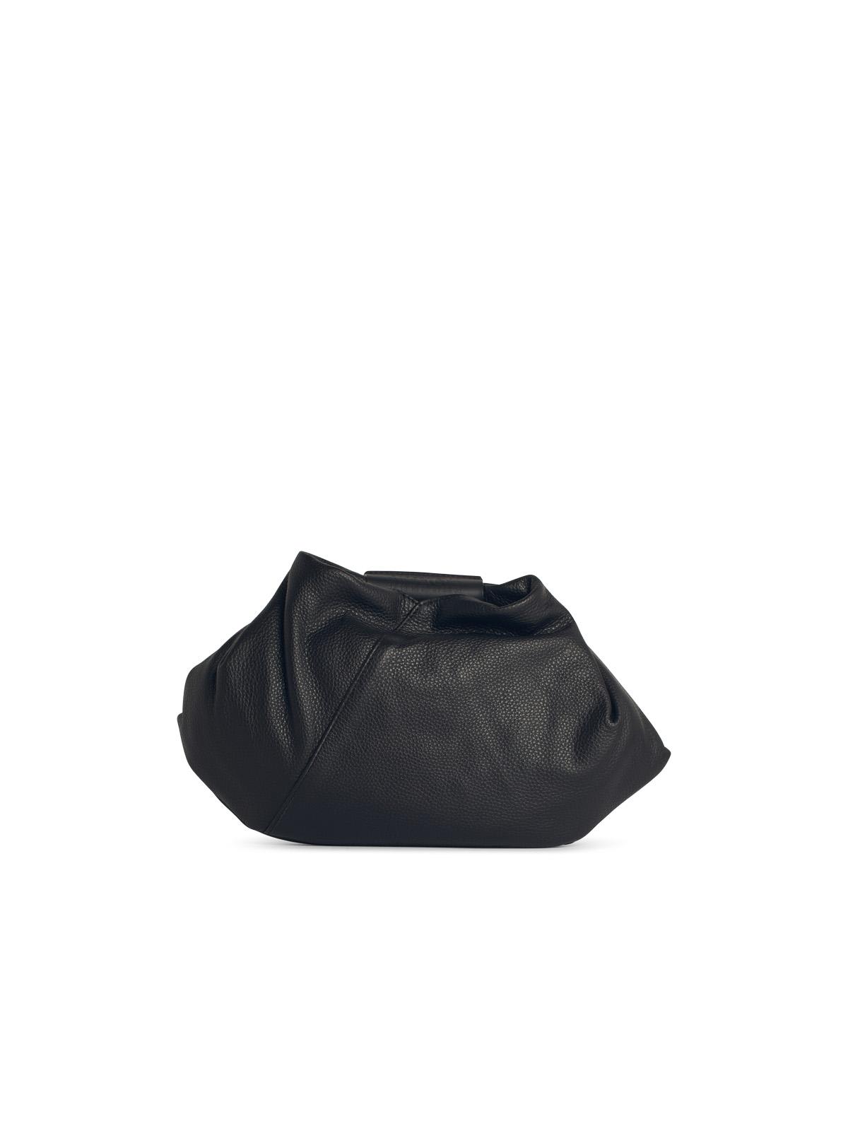 japanise Mini Bag In Black Leather