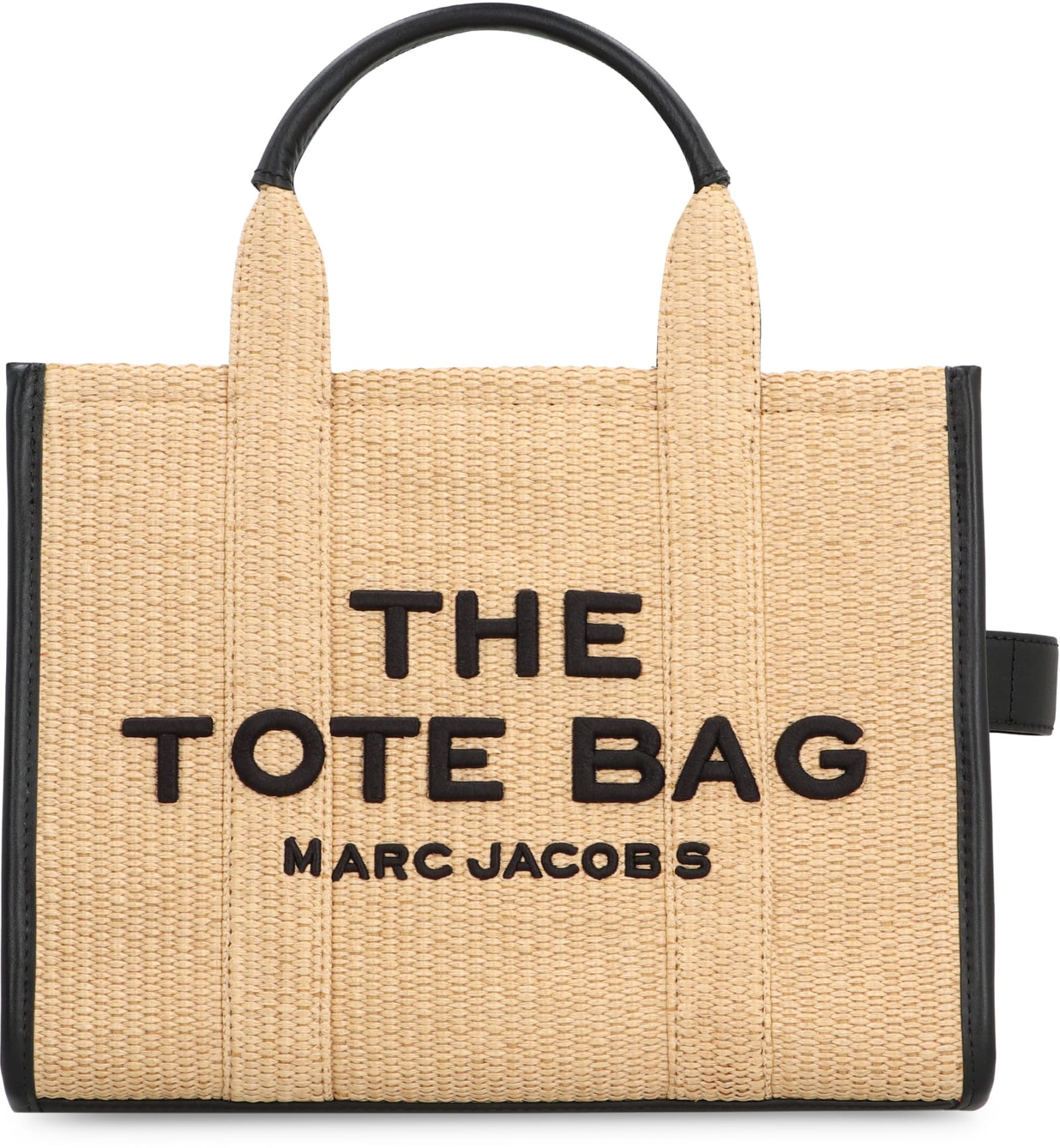Marc Jacobs The Woven Medium Tote Bag In Beige