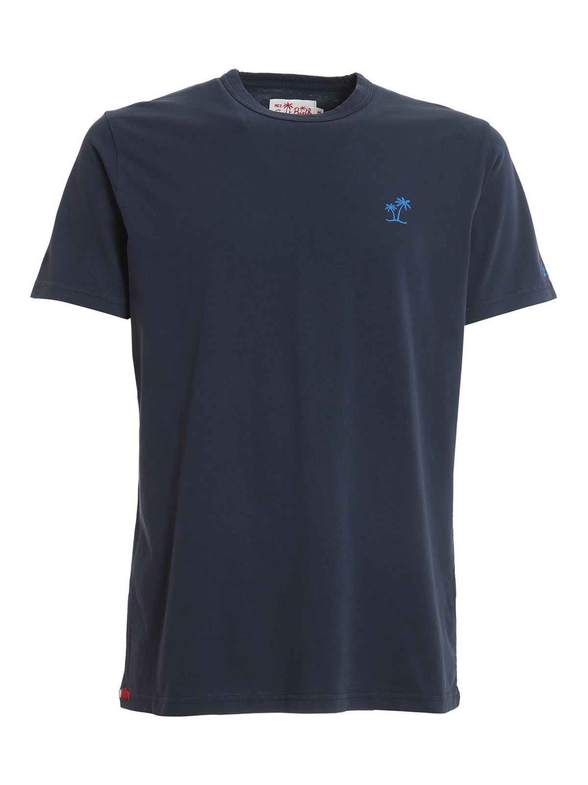 MC2 Saint Barth T-shirt Logata Blu Dover00139b
