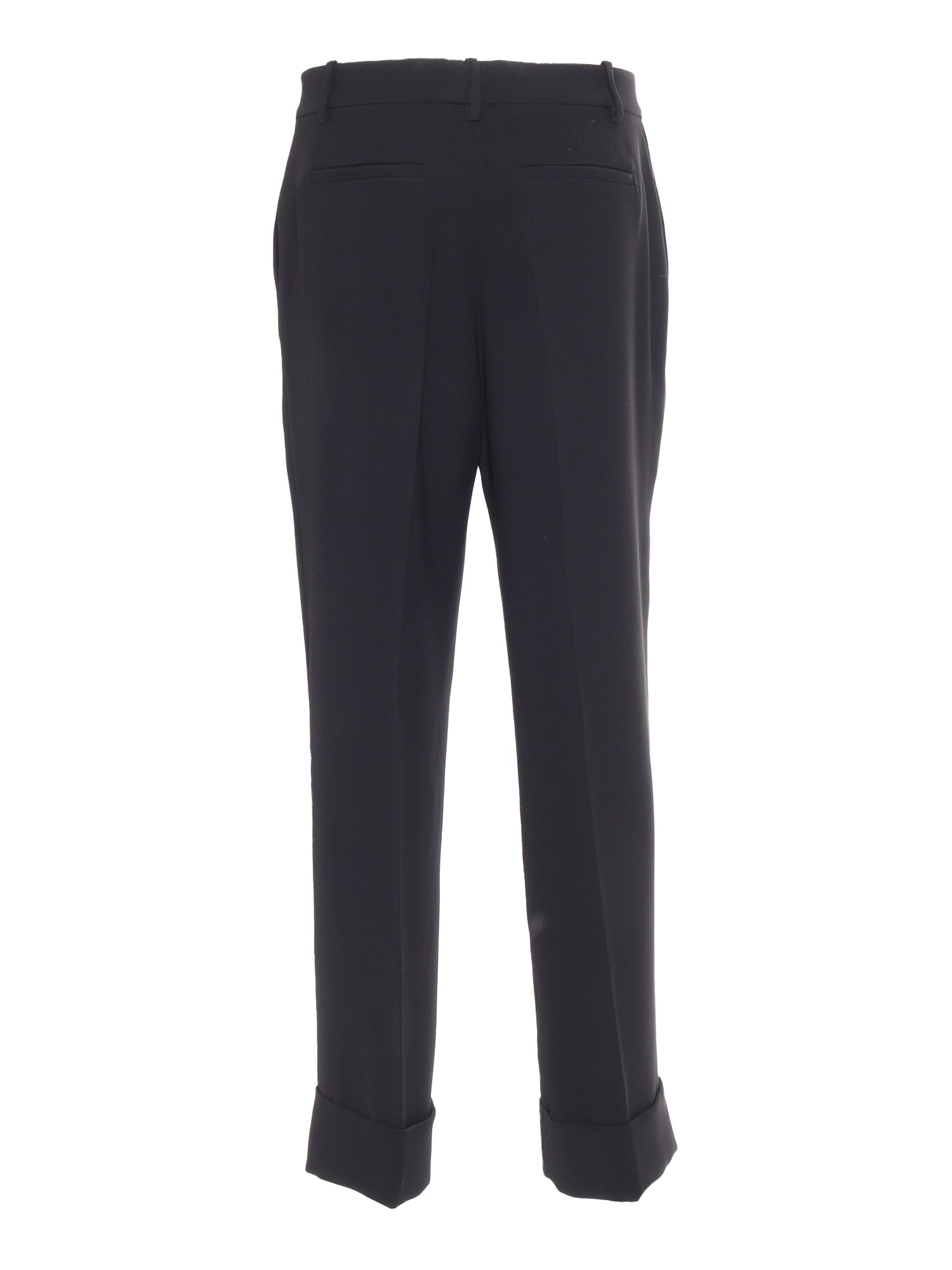 Shop P.a.r.o.s.h Pants In Black