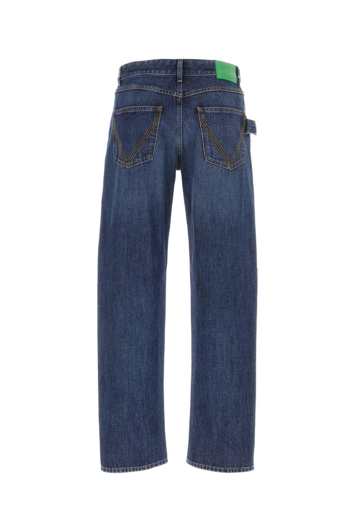 Bottega Veneta Blue Denim Jeans In Midblue