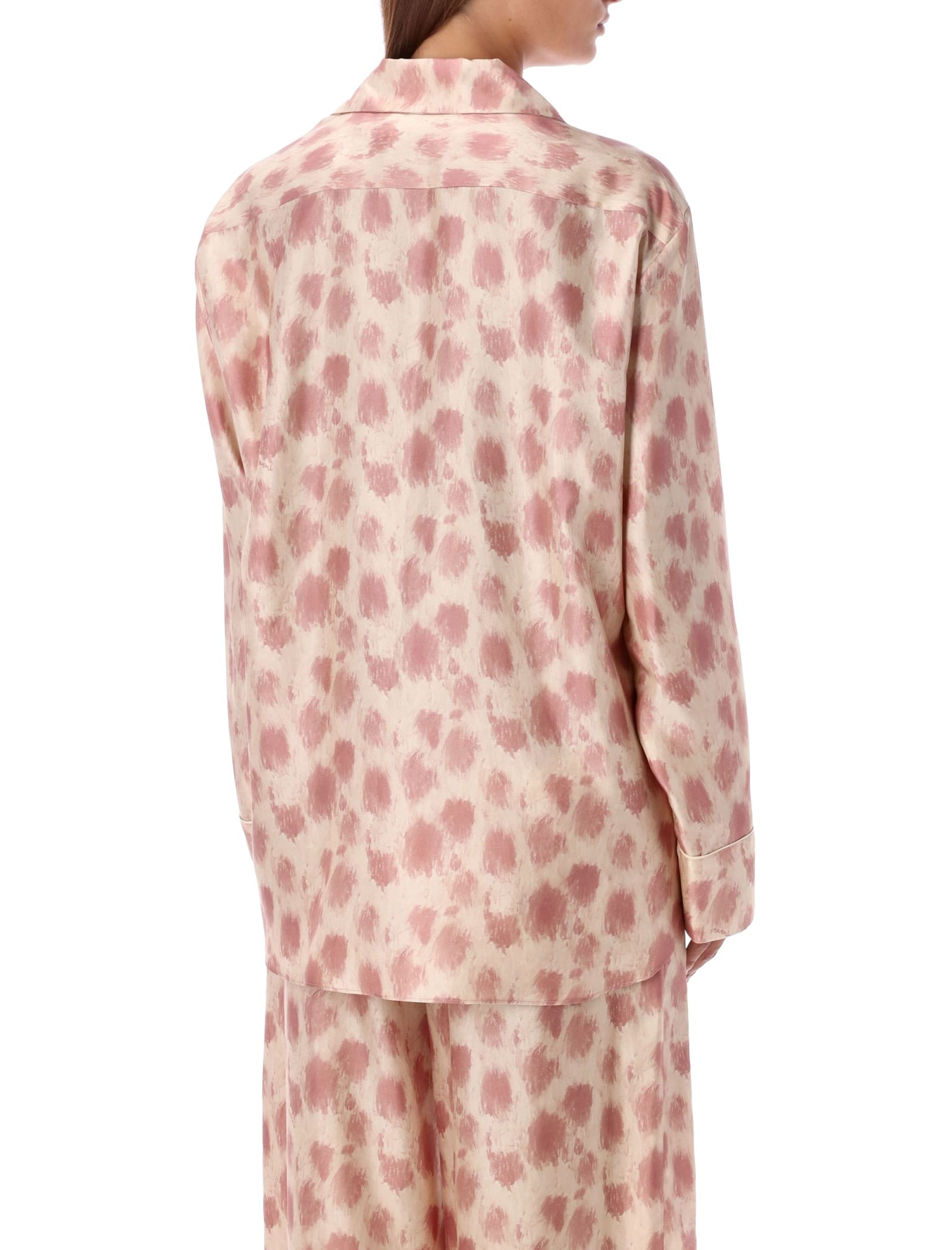 Shop Marni Pajama Shirt In Clc29