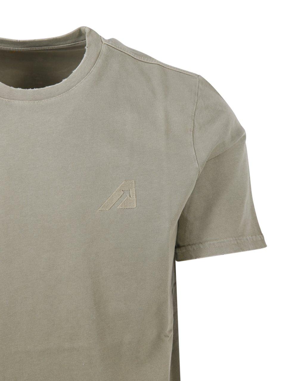 Shop Autry Super Crewneck Short-sleeved T-shirt In Grey