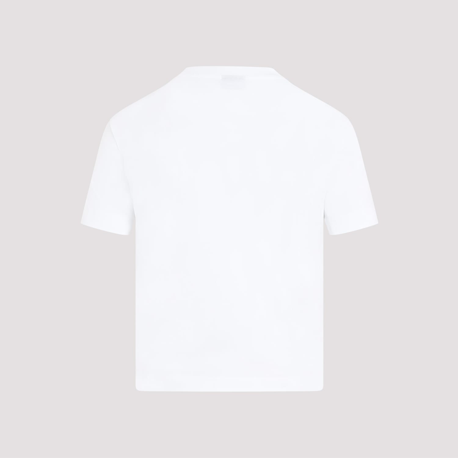 Jacquemus Gros Grain Fitted T-shirt In White