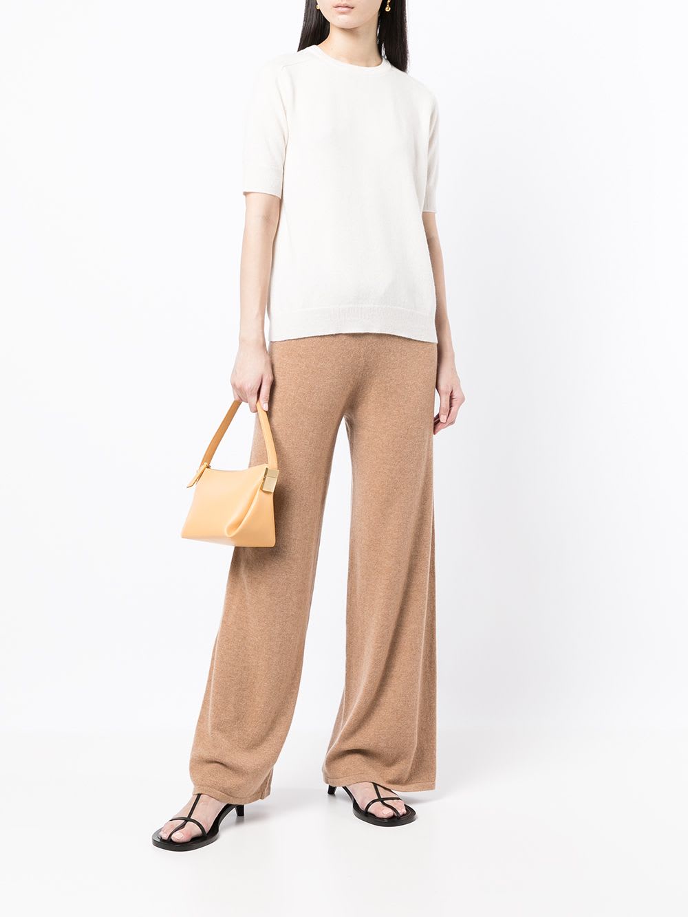 Lisa Yang 'ari' Cashmere T-shirt In White