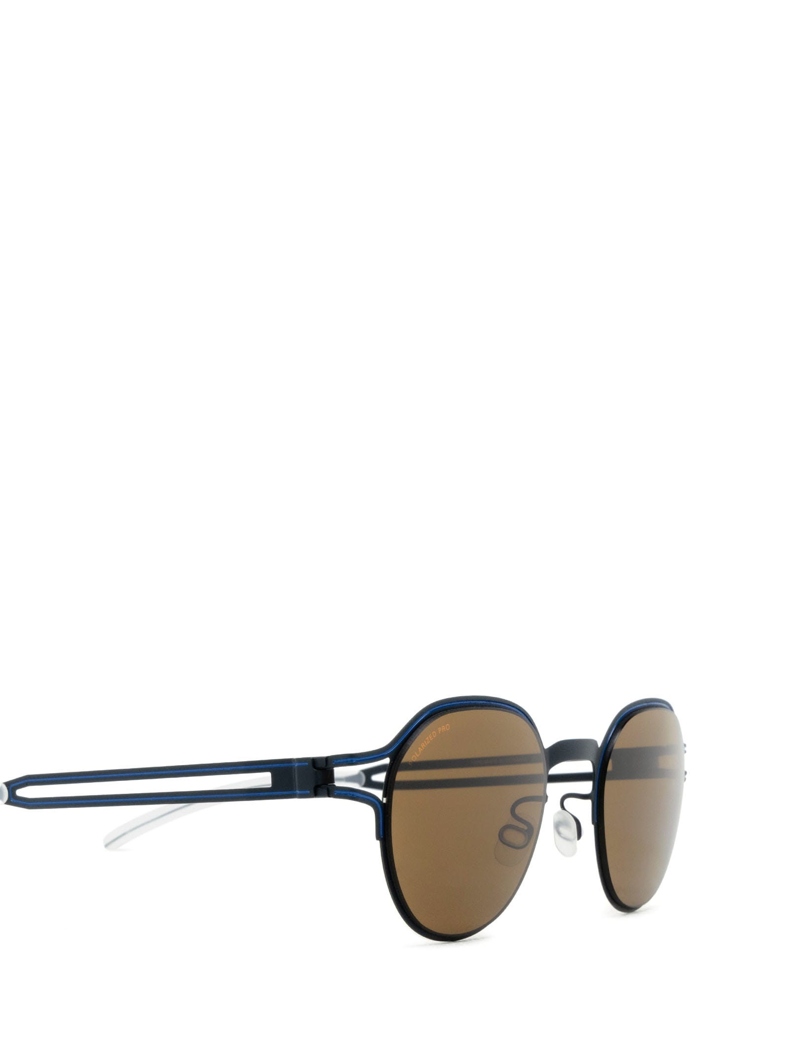 Shop Mykita Vaasa Sun Indigo/yale Blue Sunglasses