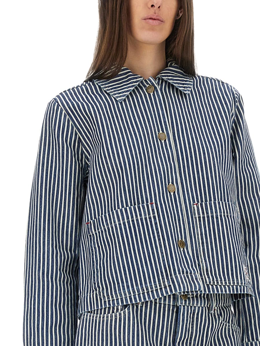Apc A.p.c. "frida" Jacket In Grey