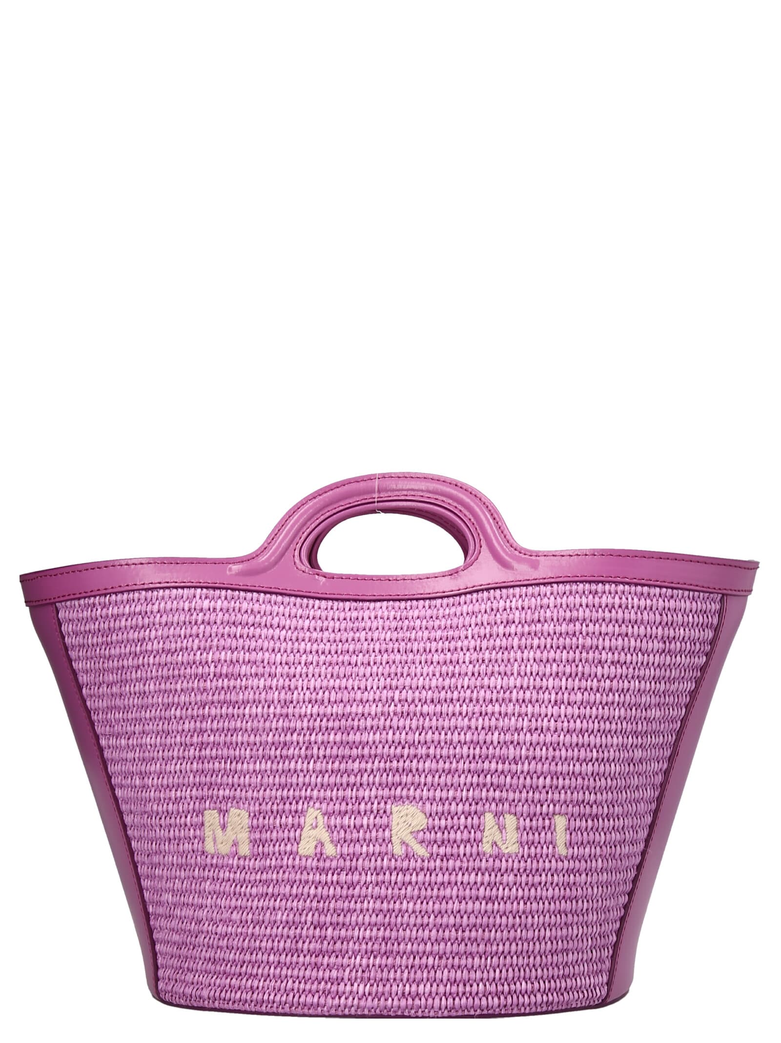Marni Tropicalia Small Handbag In Pink