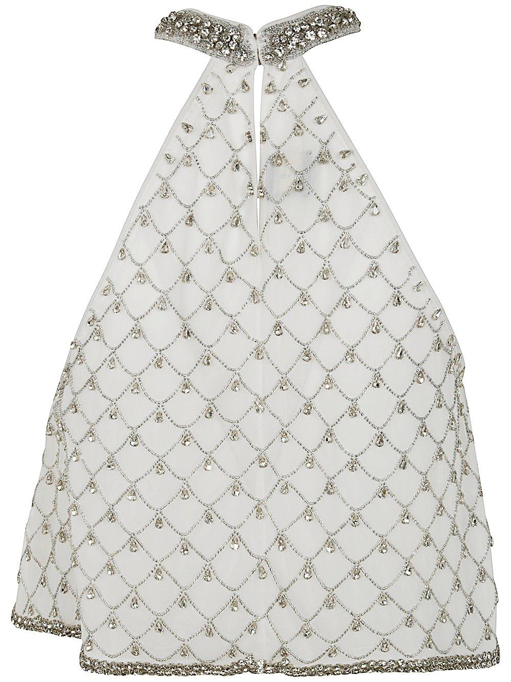 Shop Pinko Polka Dot Printed Embellished Turini Top In White