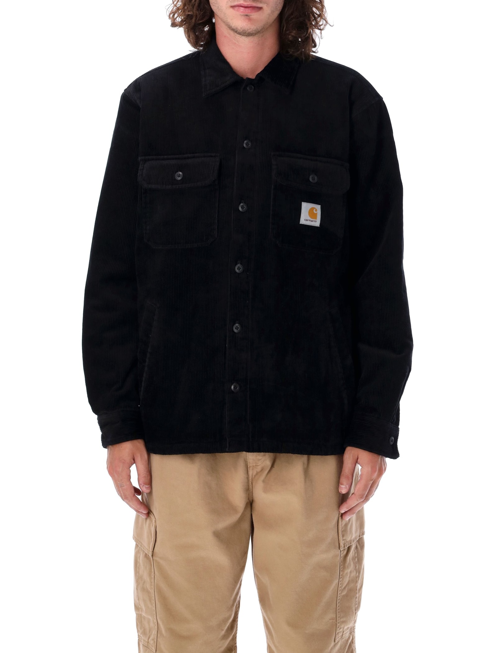 Shop Carhartt Whitsome Shirt Jacket In Black