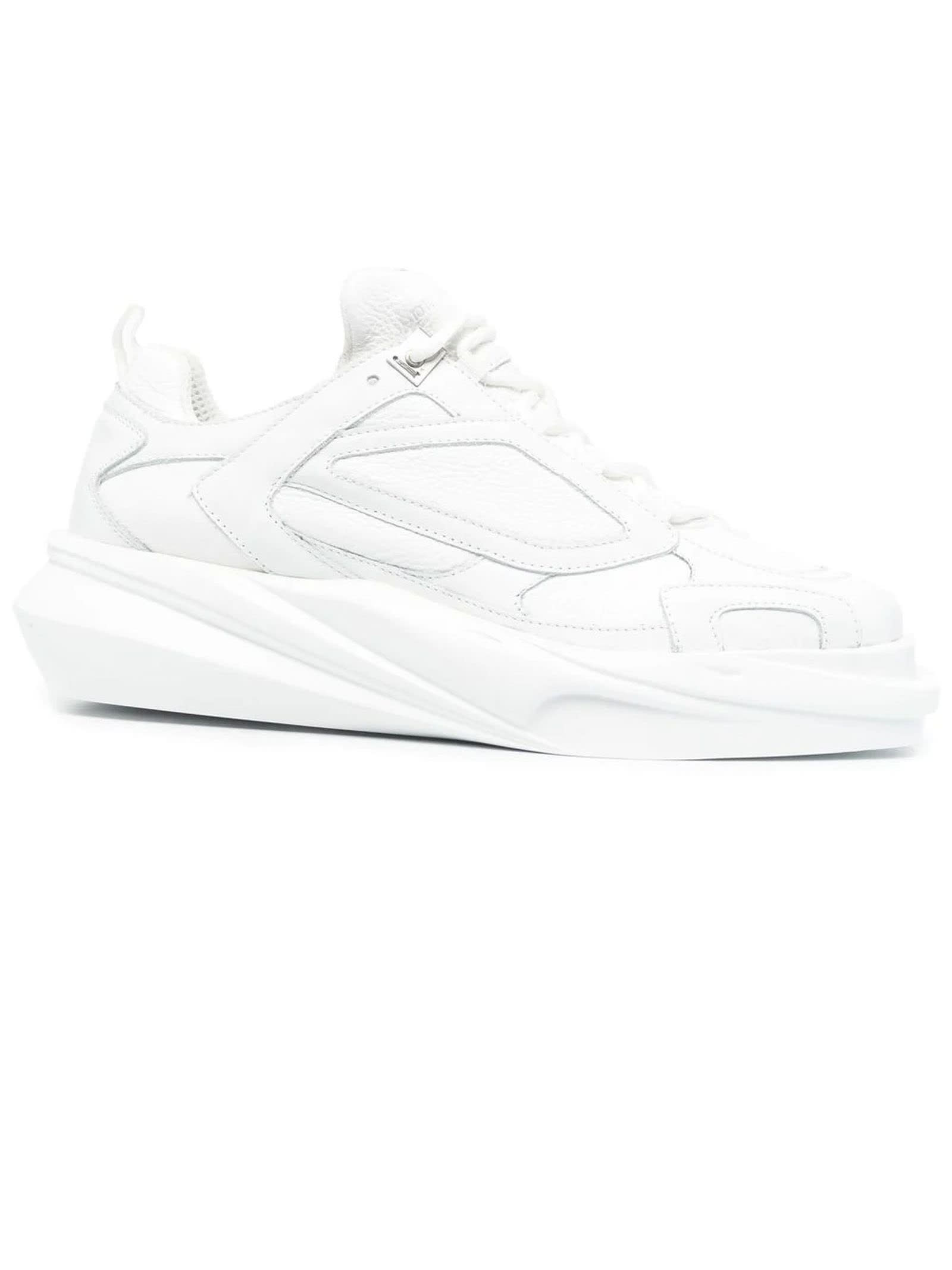 1017 ALYX 9SM White Calf Leather Sneakers