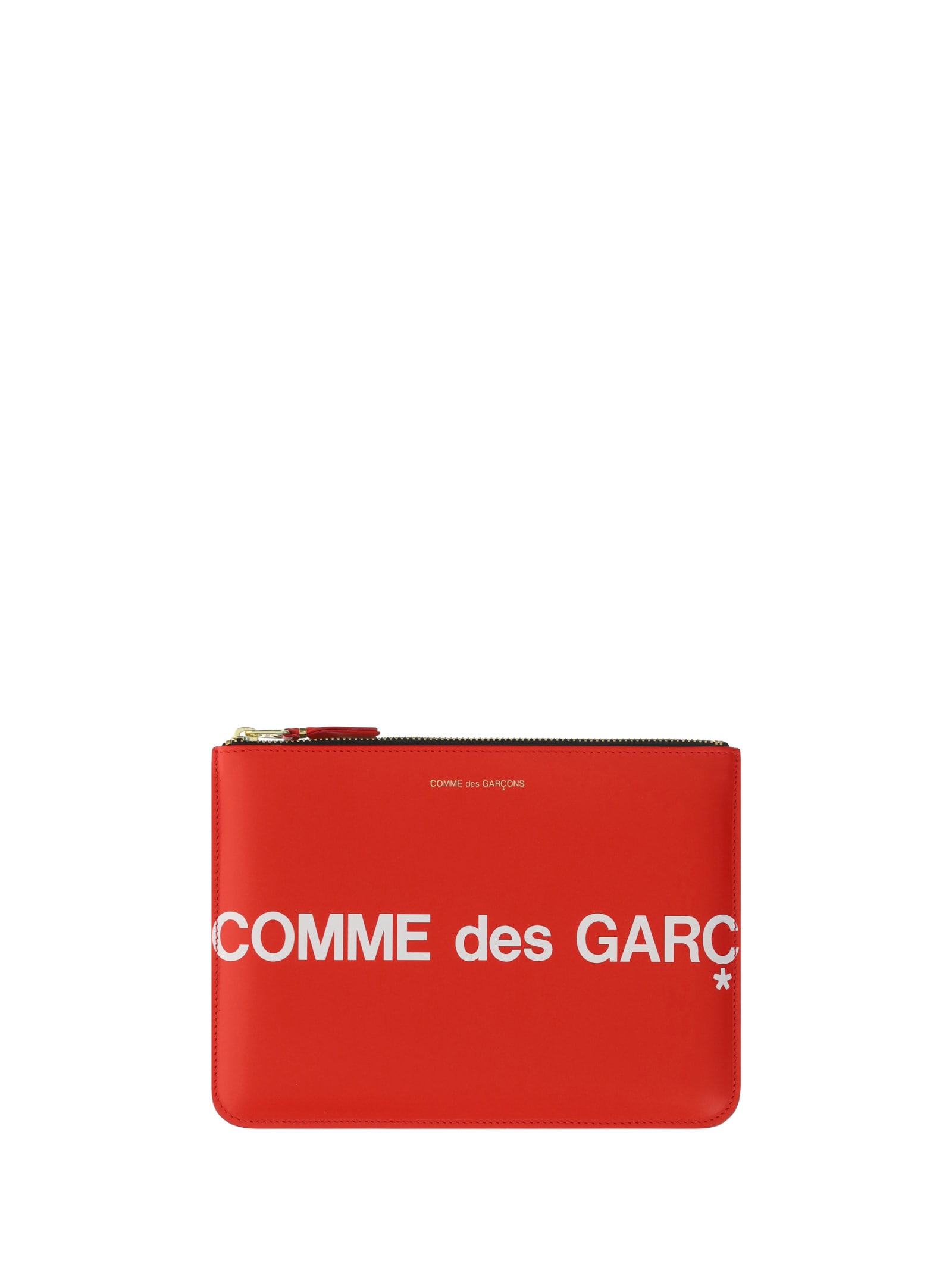 Shop Comme Des Garçons Coin Purse In Red