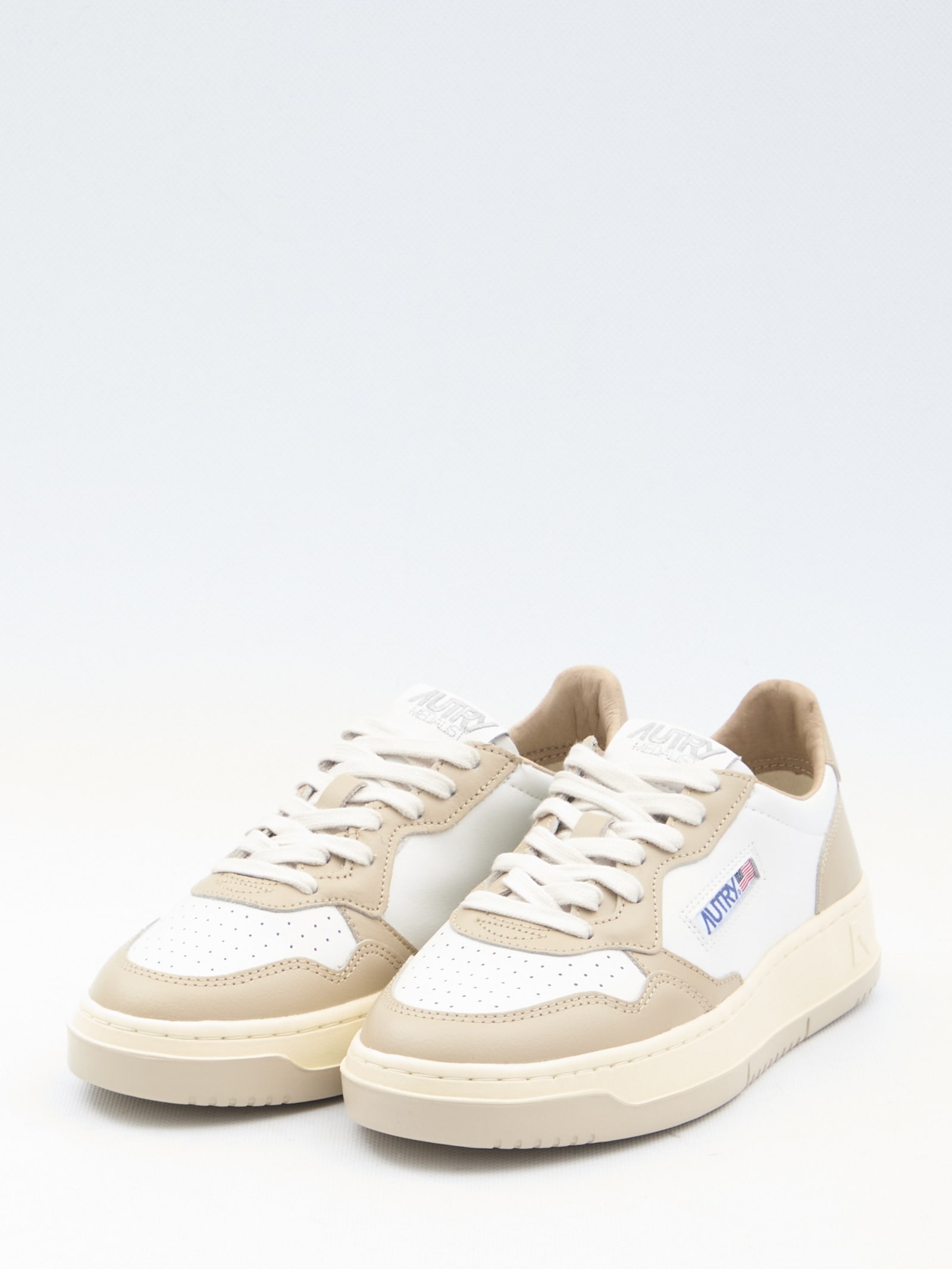 Shop Autry Medalist Sneakers In White