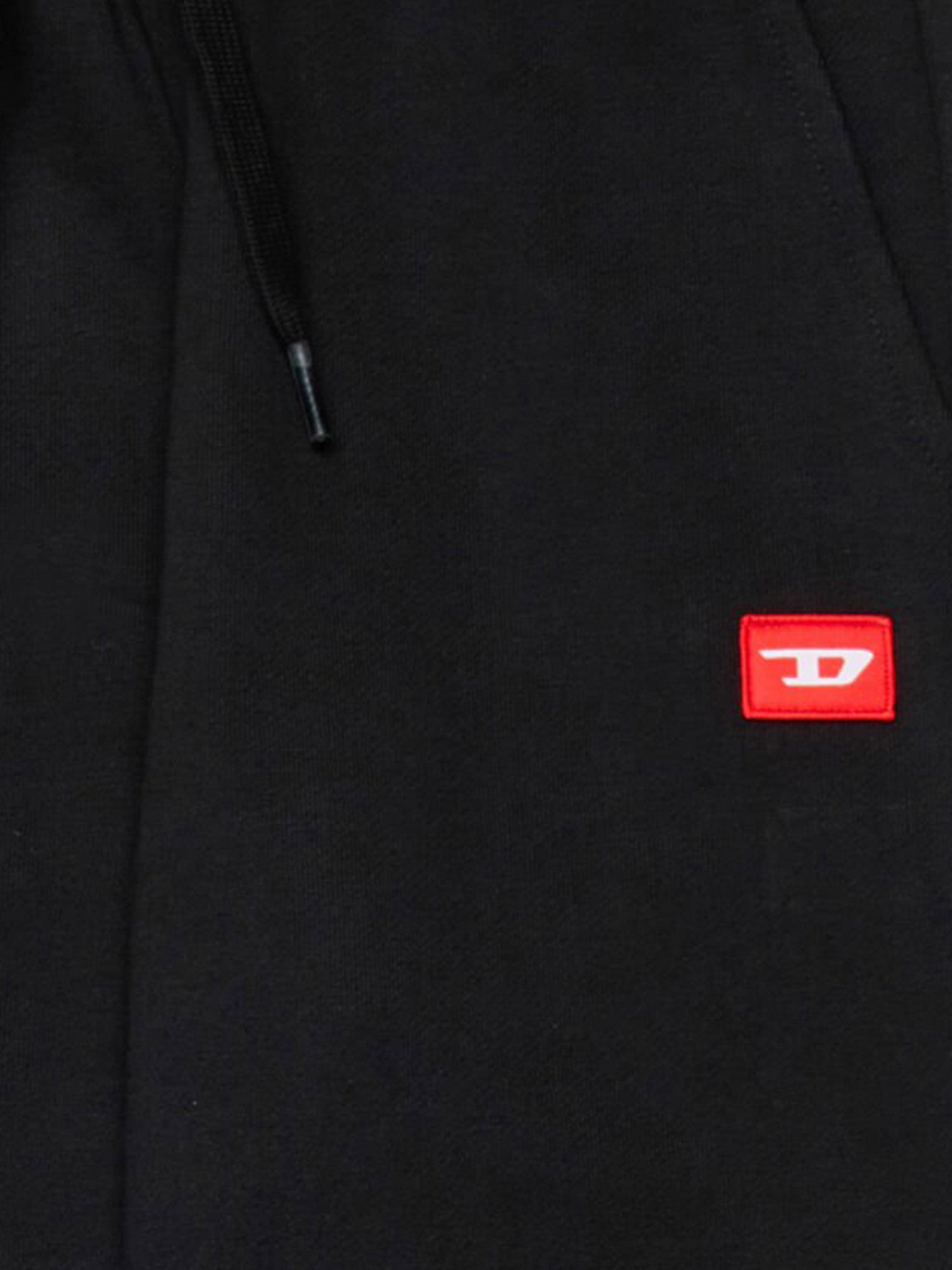 Diesel Cotton Trousers With Logo In Black