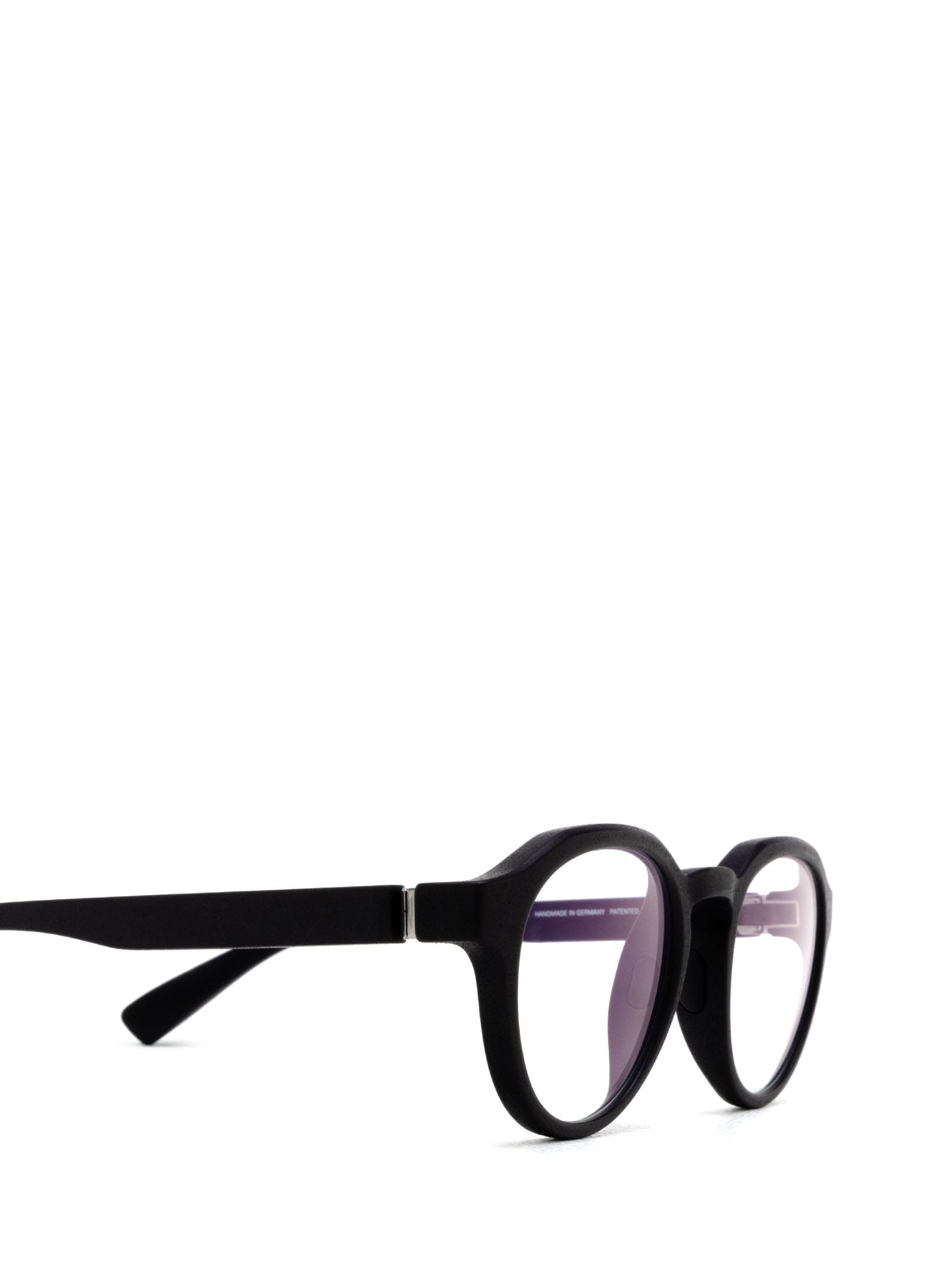 Shop Mykita Jara Md1-pitch Black Glasses