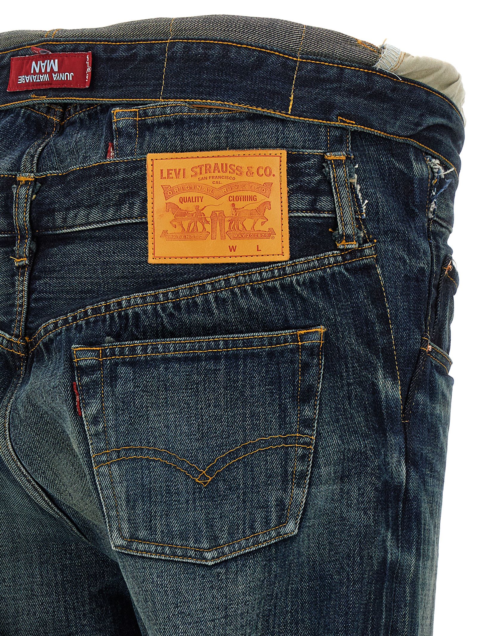 Junya Watanabe Levi's® Jeans Contrast Stitching