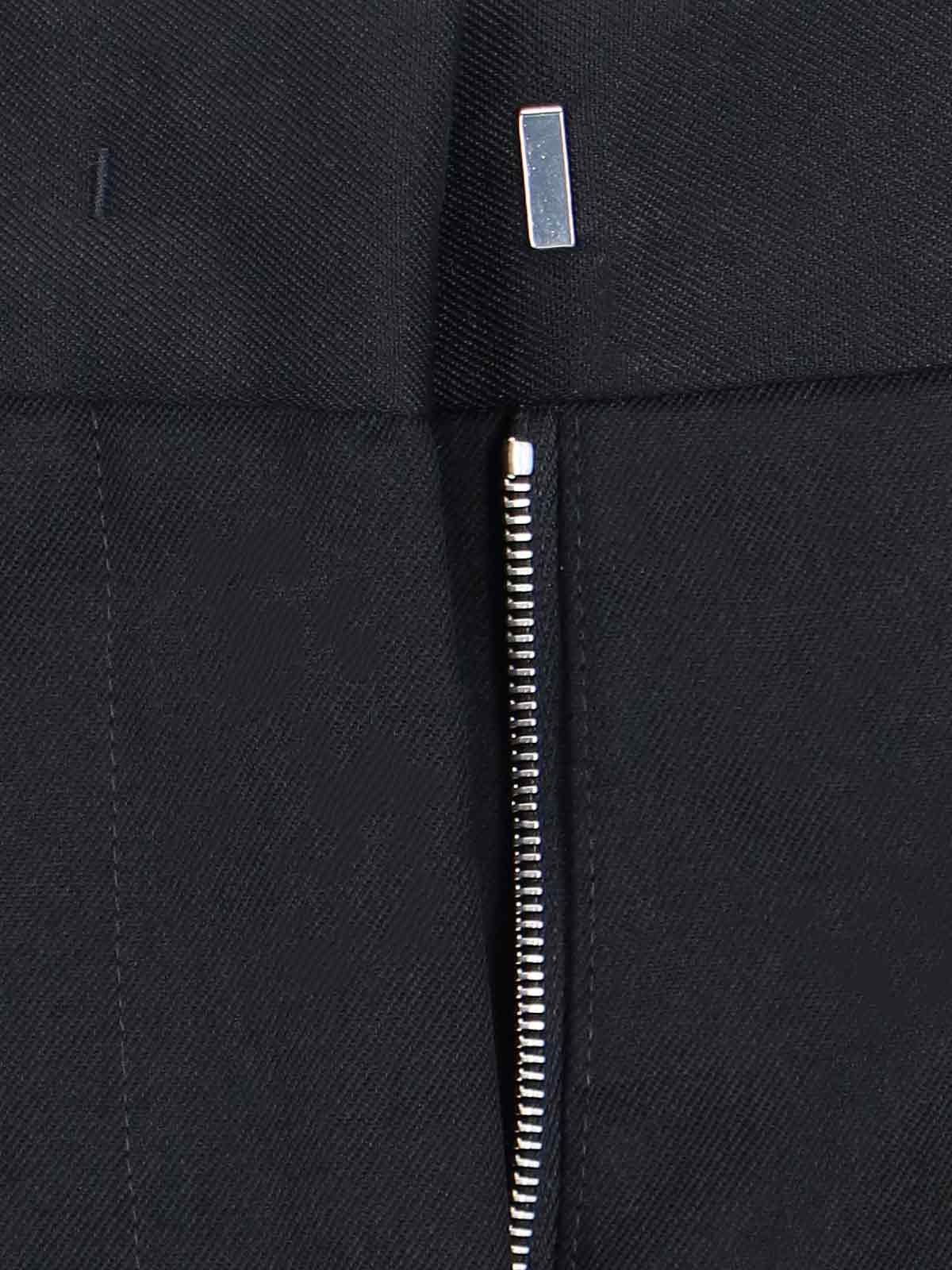 Jil Sander Straight Pants In Black
